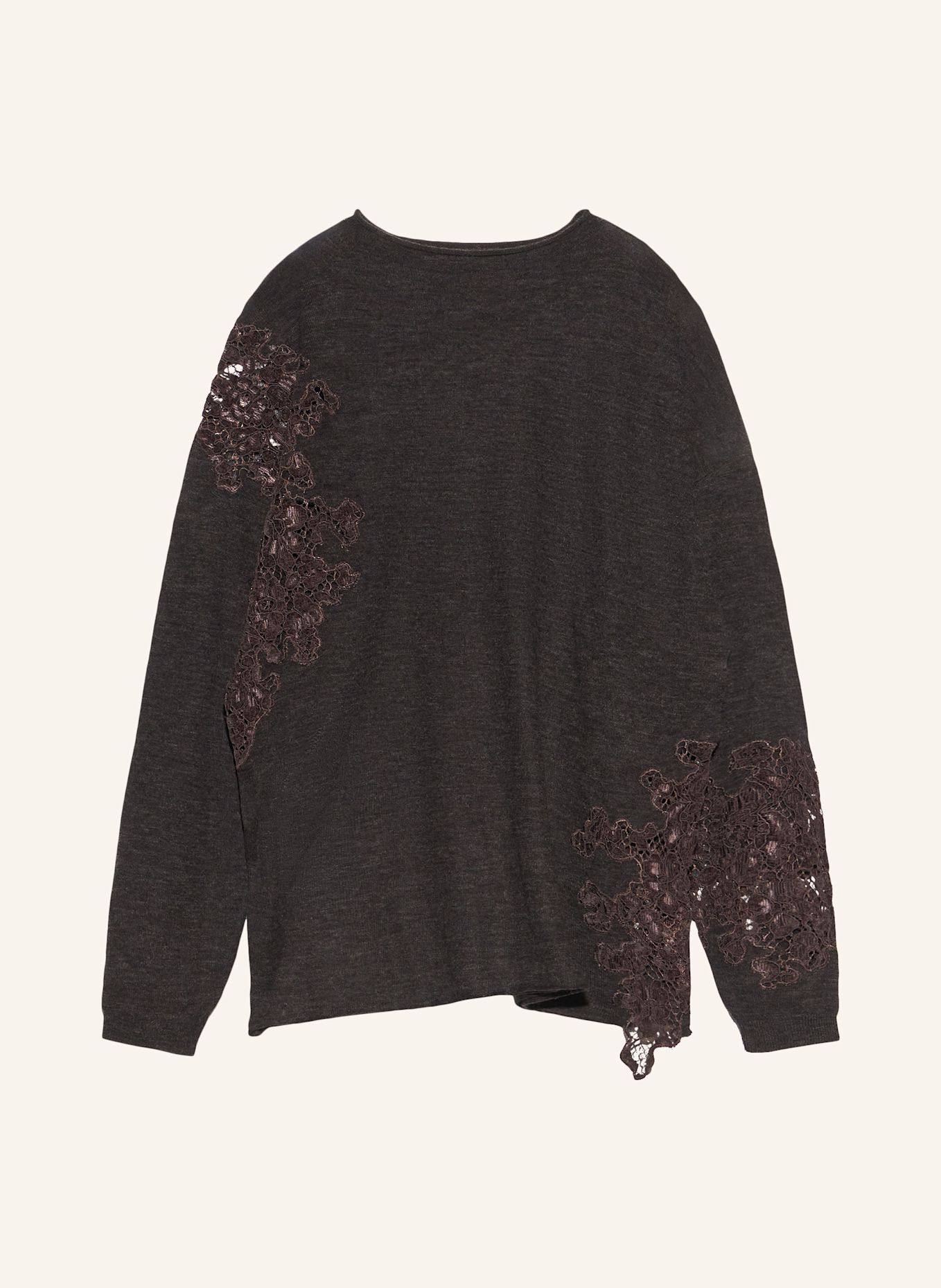 BIMBA Y LOLA Wollpullover: GRAU