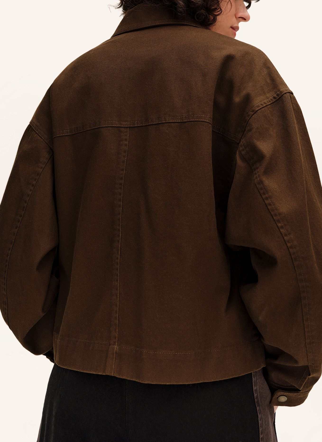 BIMBA Y LOLA Baumwolljacke: BRAUN