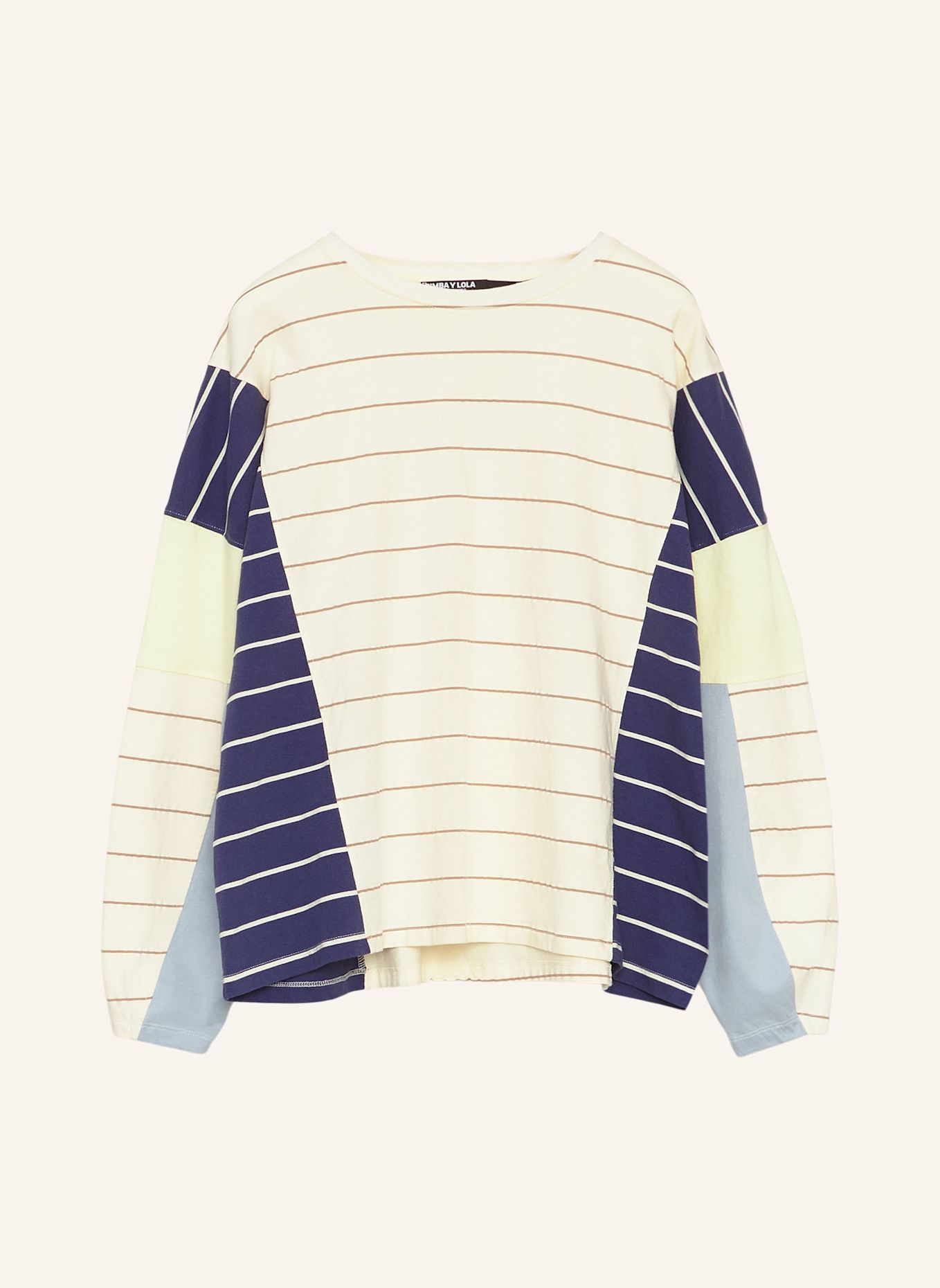 BIMBA Y LOLA Oversize-T-Shirt: WEISS