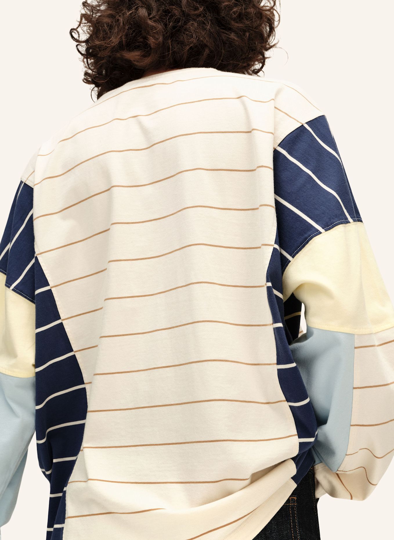 BIMBA Y LOLA Oversize-T-Shirt: WEISS