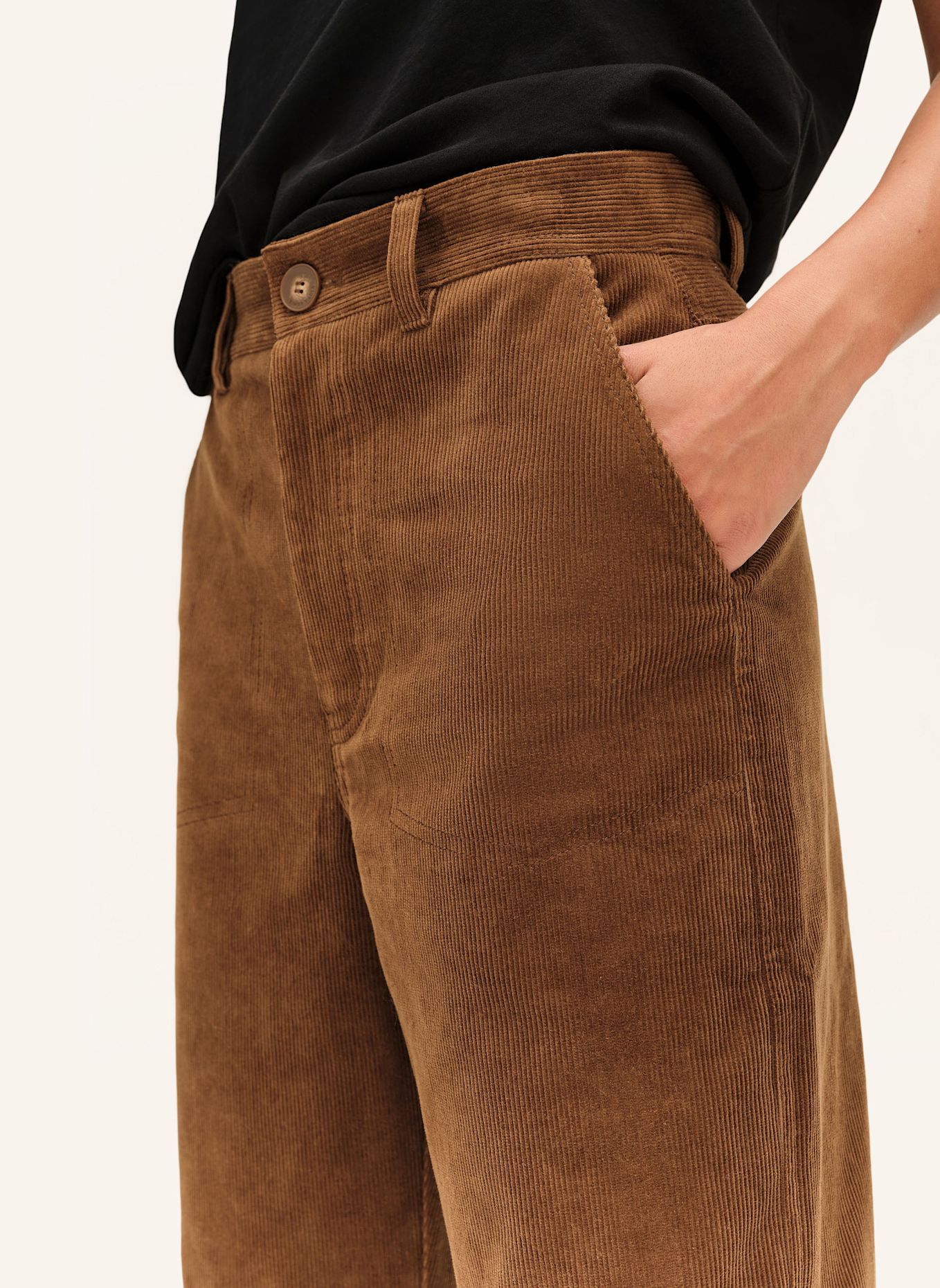 BIMBA Y LOLA Cordhose: BRAUN
