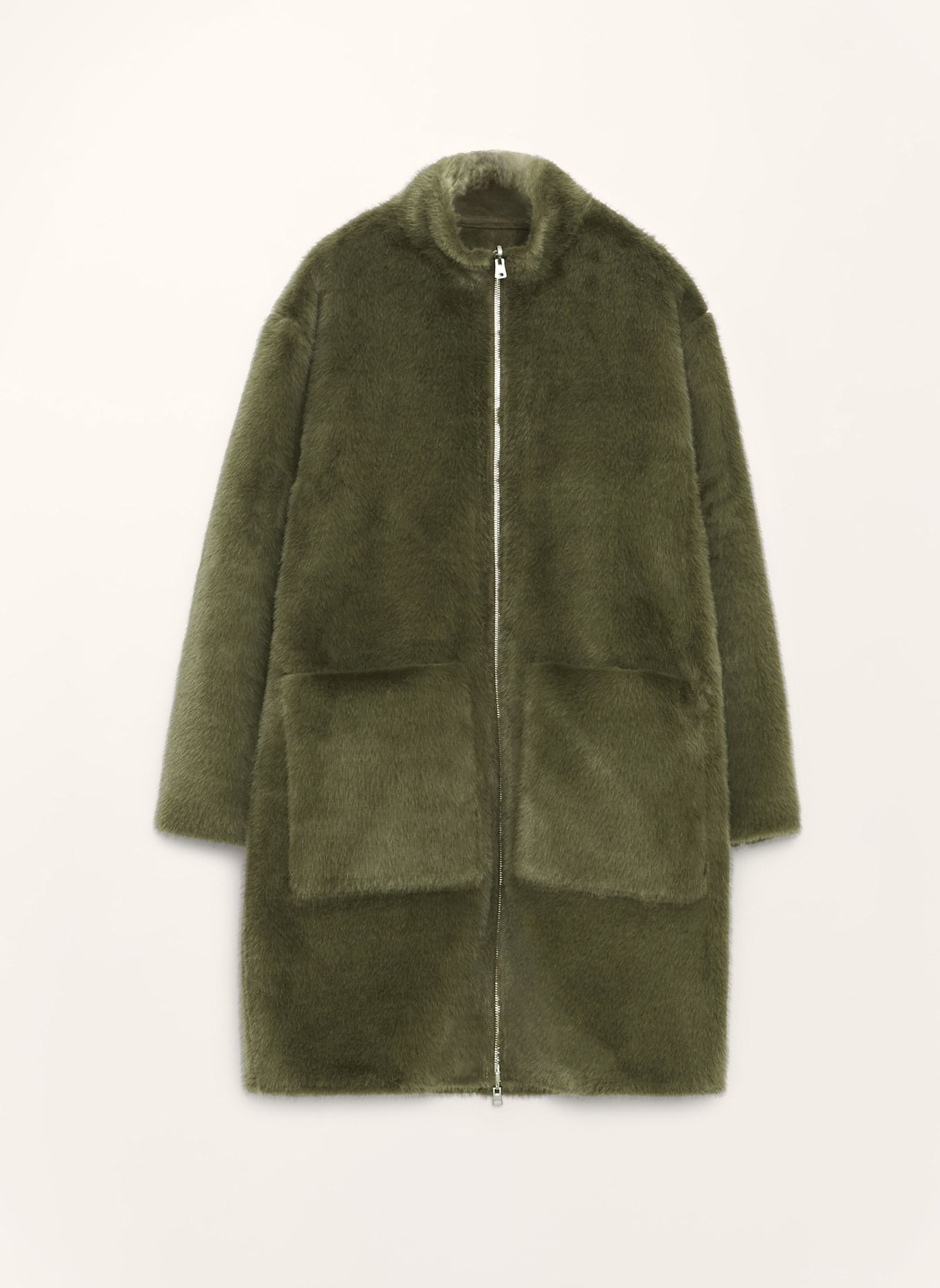 BIMBA Y LOLA Wendefellmantel: KHAKI