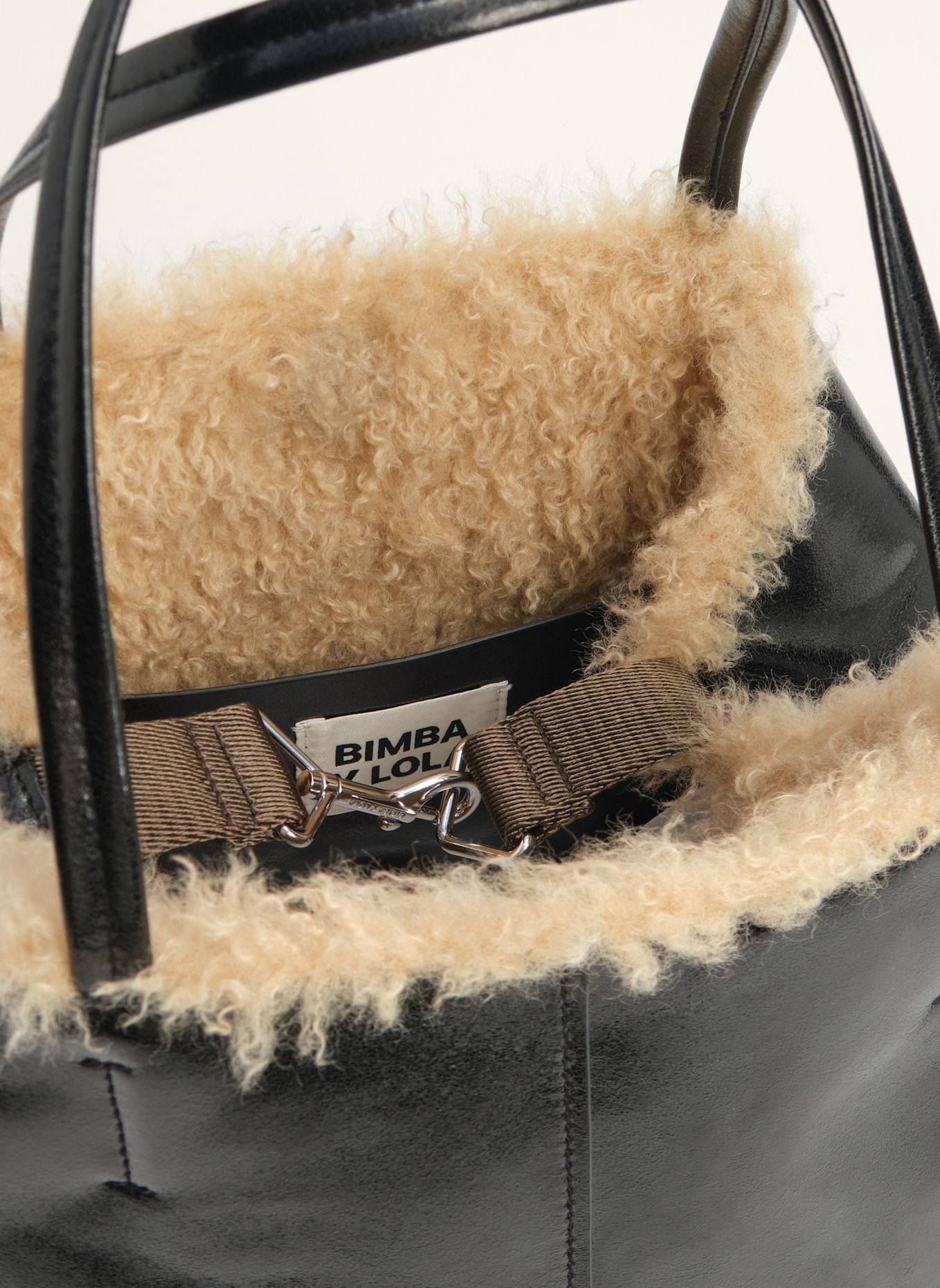 BIMBA Y LOLA Shopper-Tasche: SCHWARZ