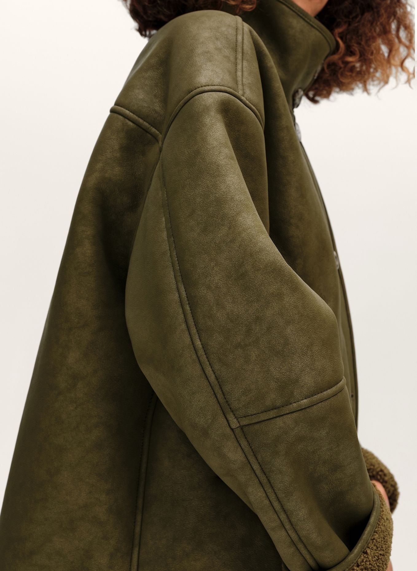 BIMBA Y LOLA Kurzjacke: KHAKI
