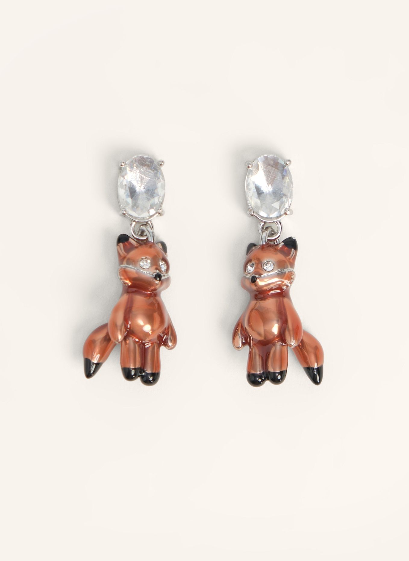 BIMBA Y LOLA Kristallohrringe: ORANGE
