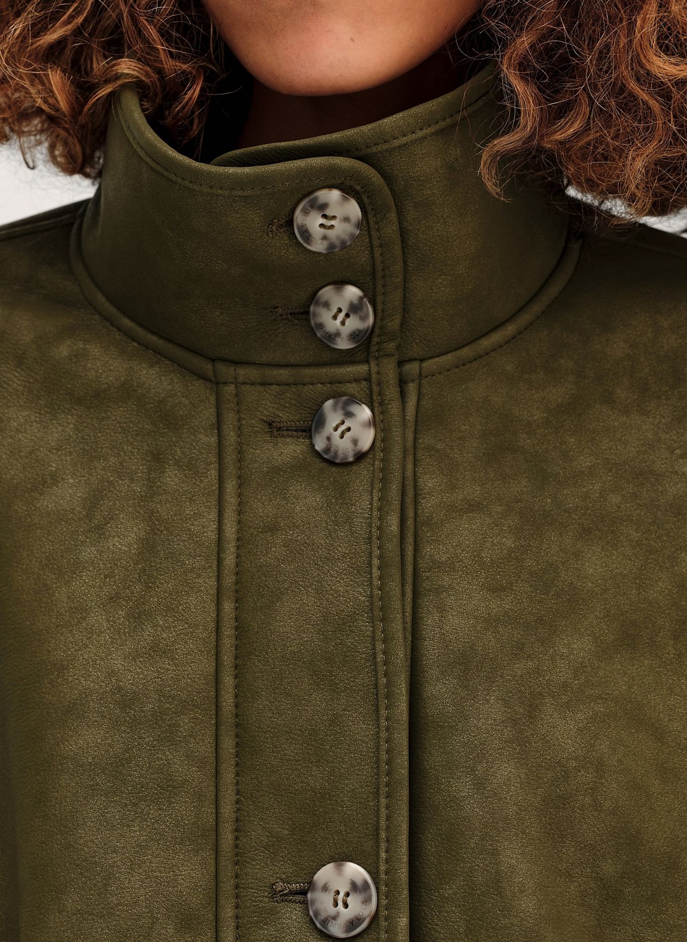 BIMBA Y LOLA Kurzjacke: KHAKI