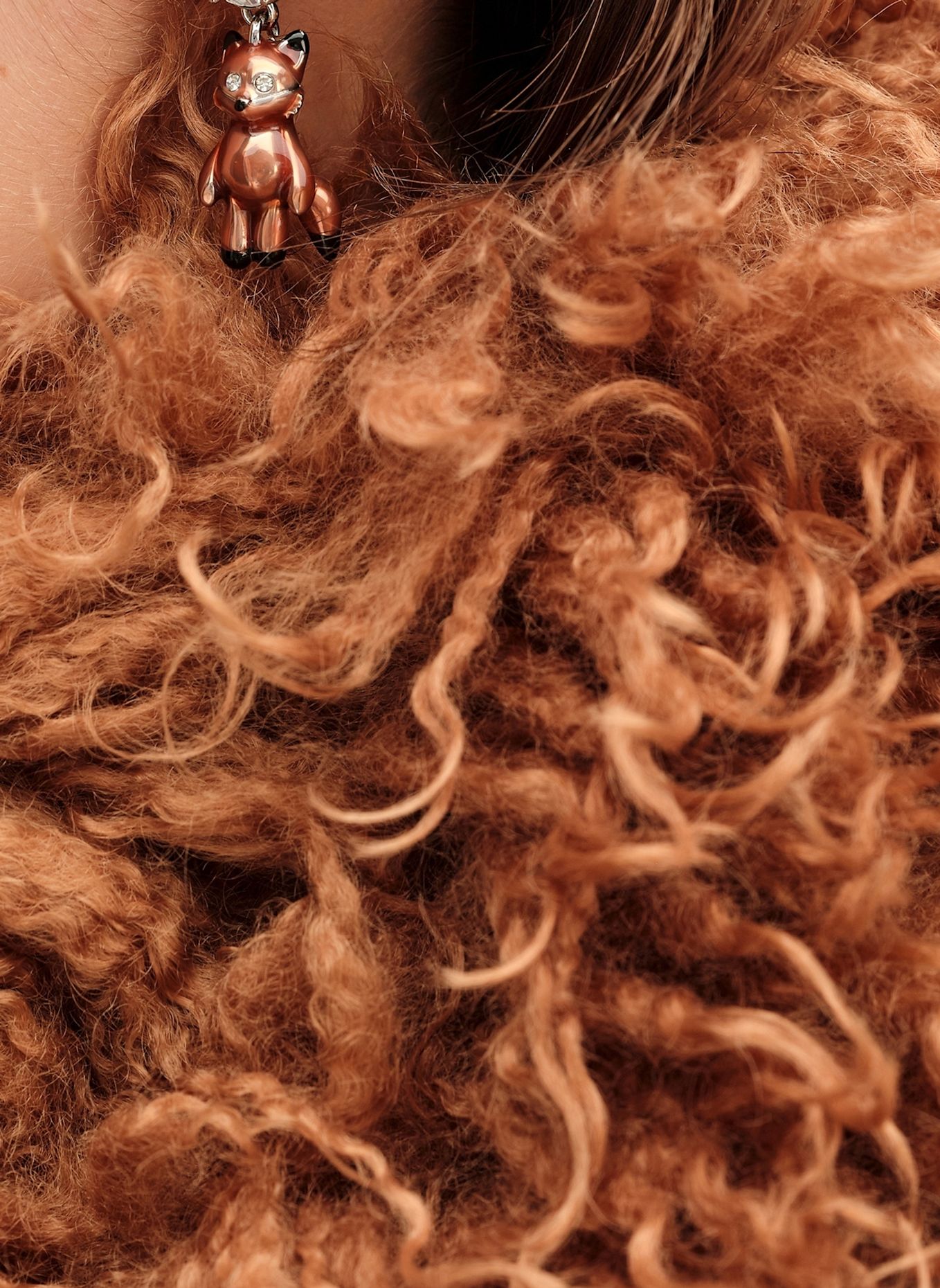 BIMBA Y LOLA Kristallohrringe: ORANGE