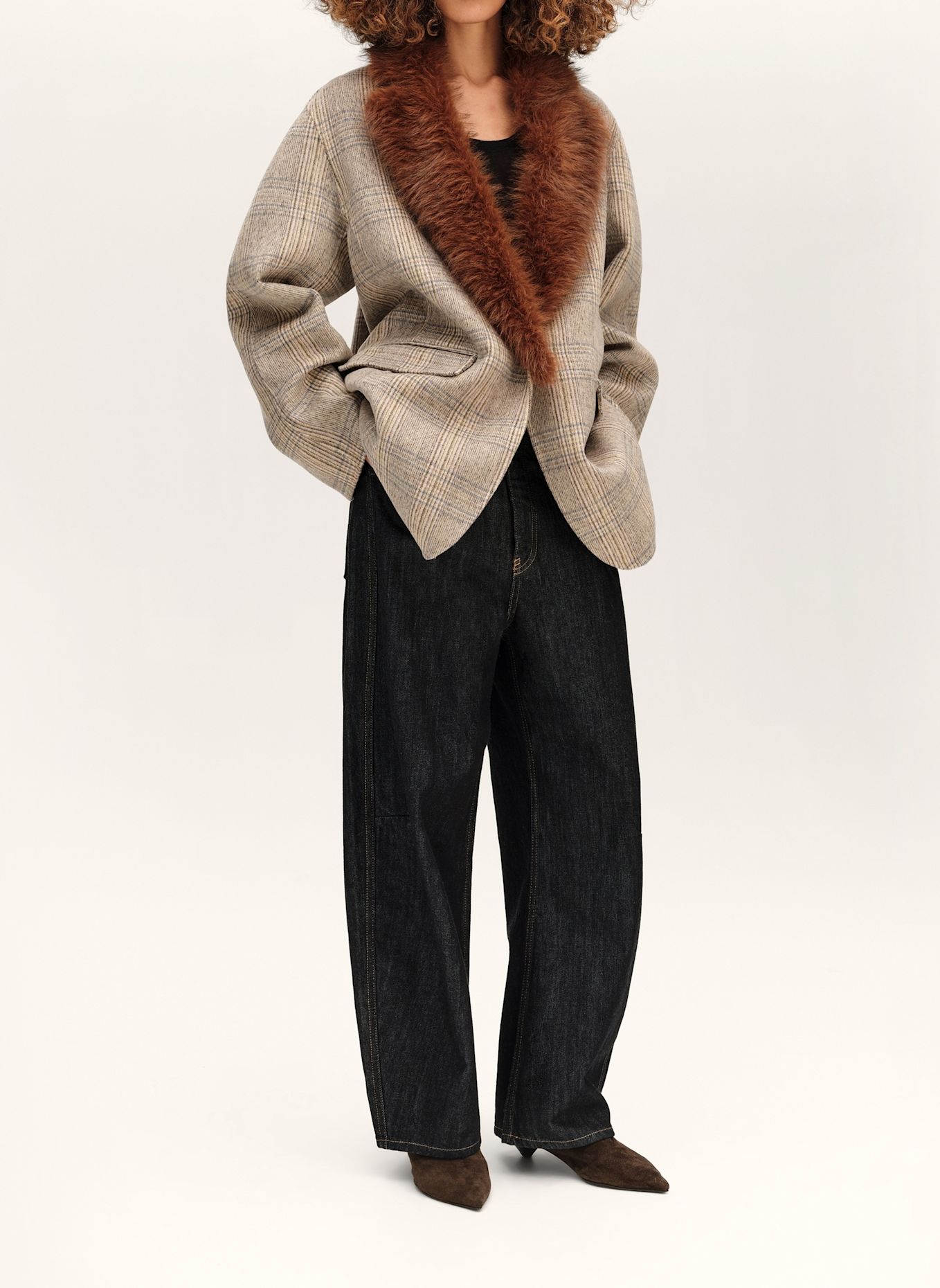BIMBA Y LOLA Mantel: GRAU