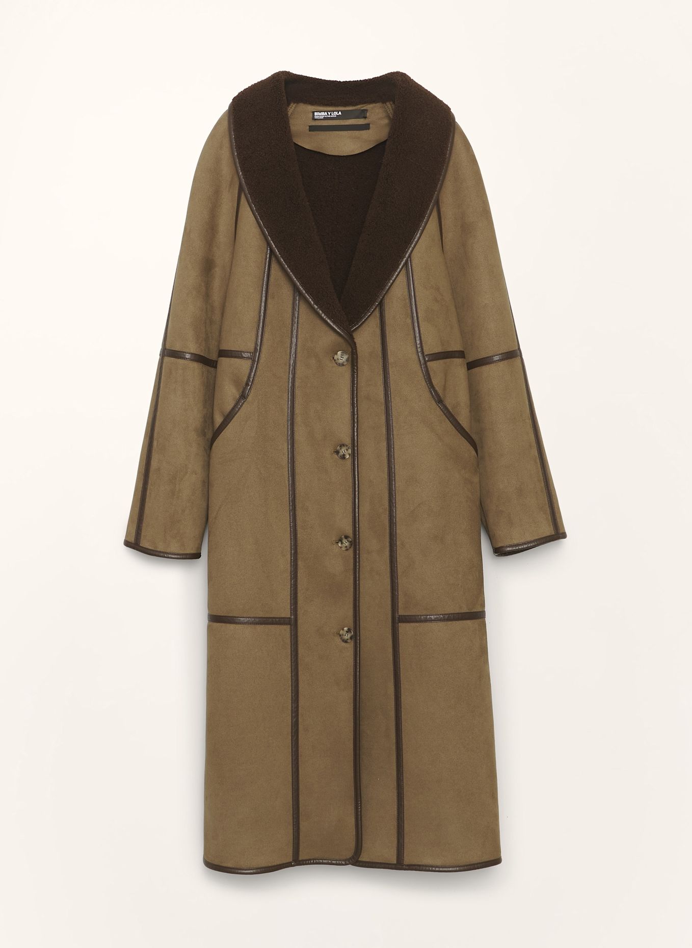 BIMBA Y LOLA Mantel: GRÜN