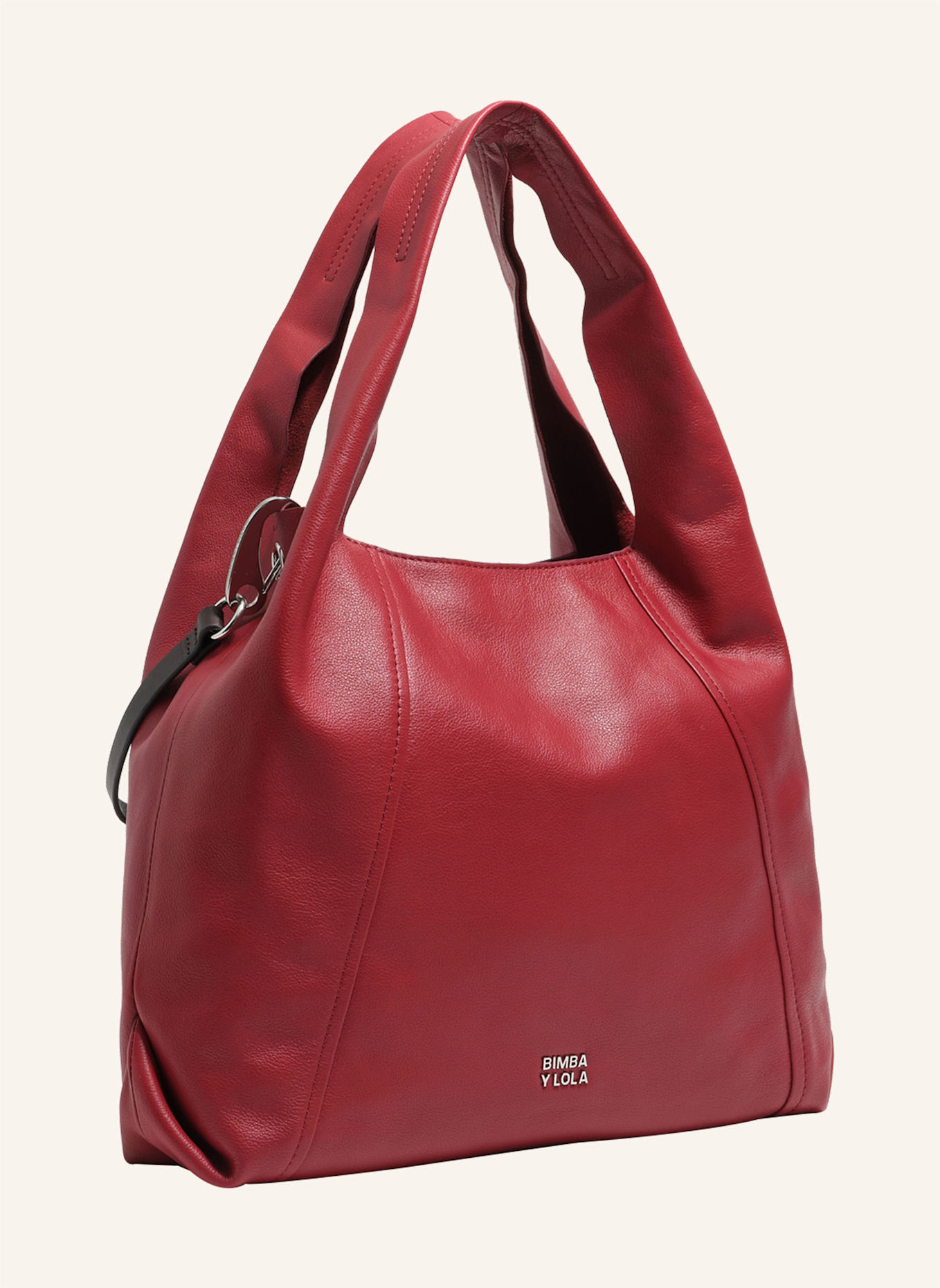 BIMBA Y LOLA Leder-Papiertasche: ROT