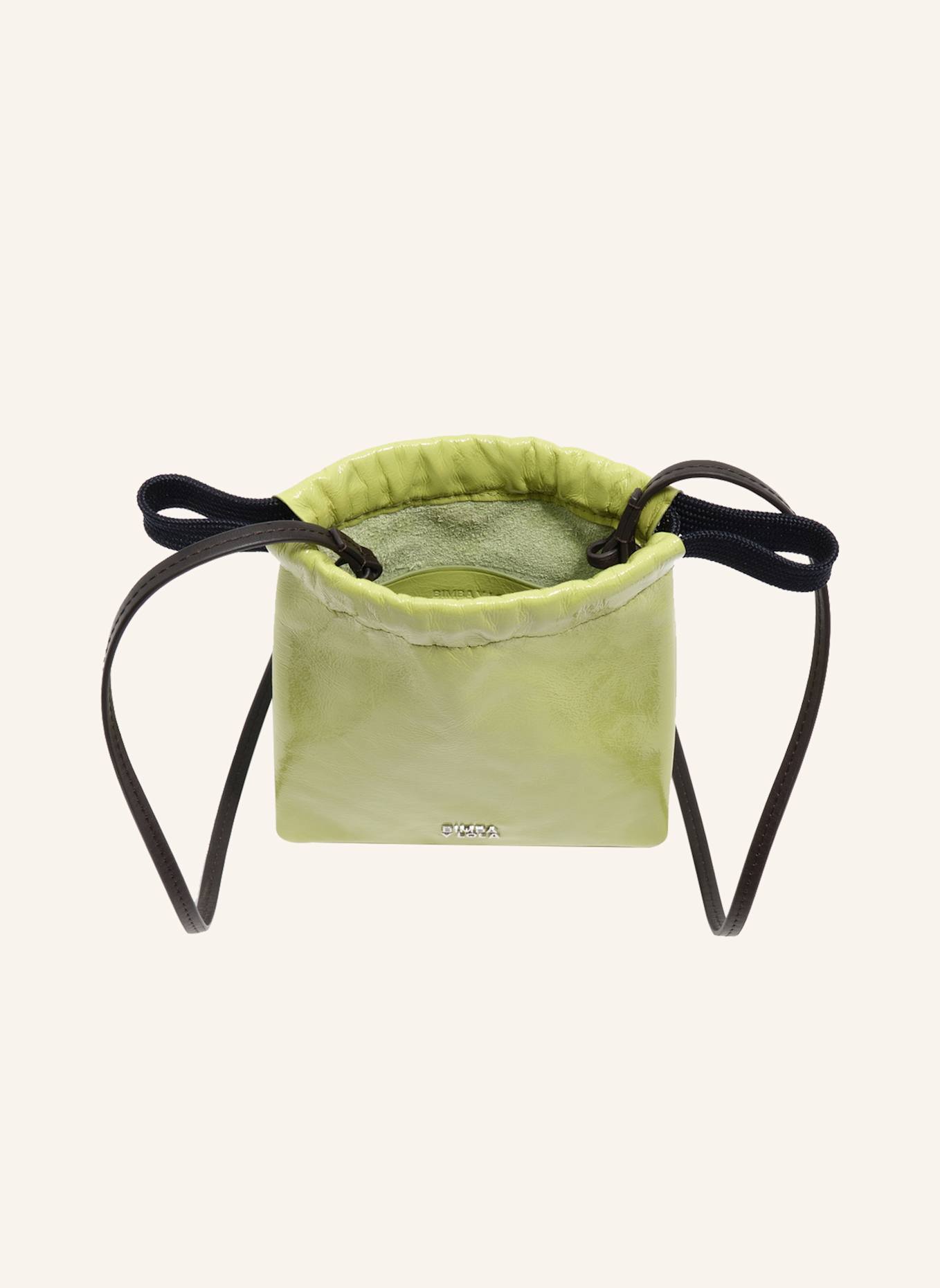 BIMBA Y LOLA Mini-Ledertasche: GRÜN