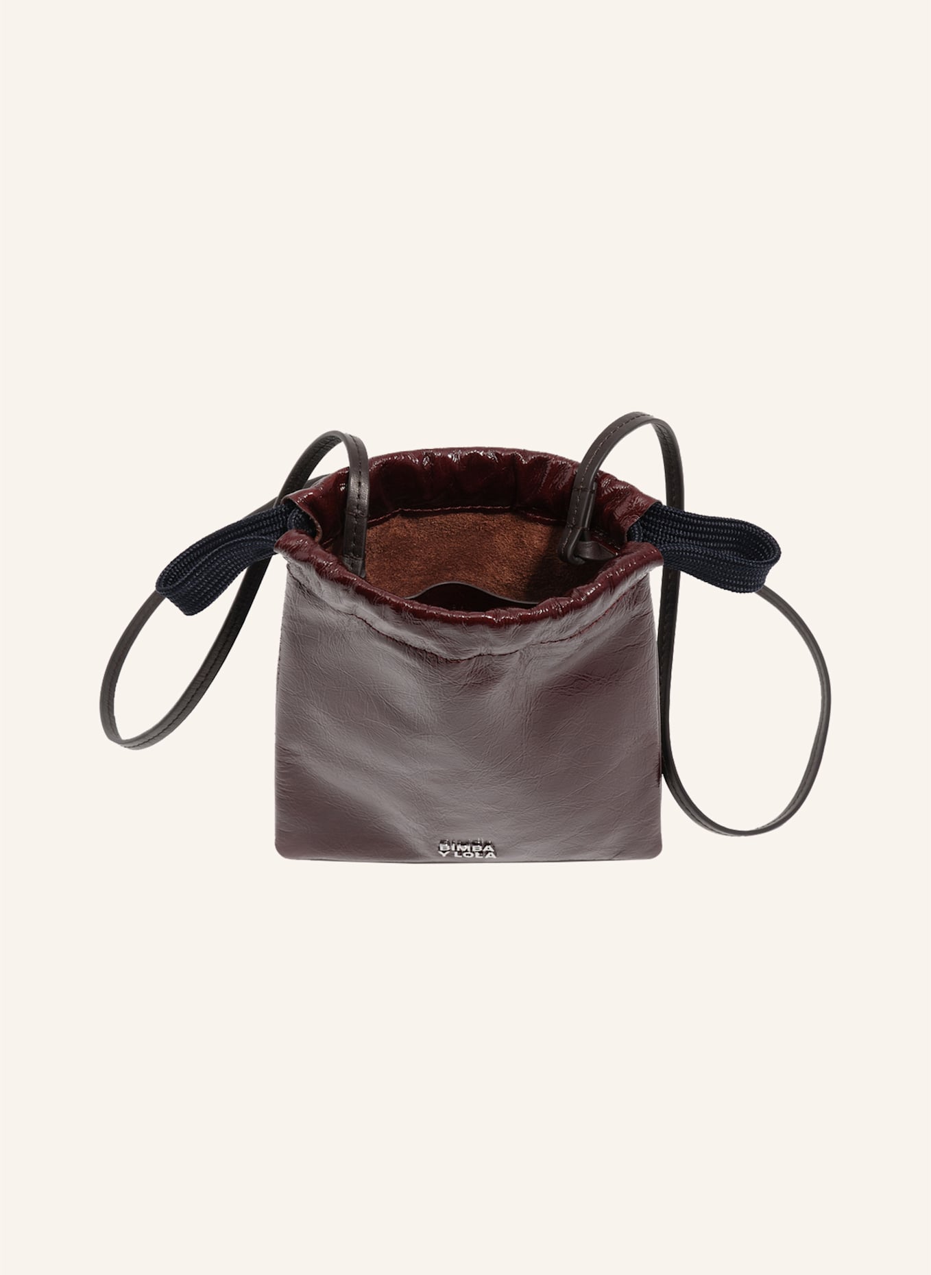 BIMBA Y LOLA Mini-Ledertasche: BRAUN