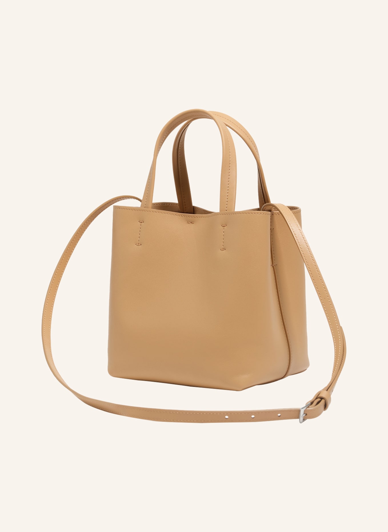 BIMBA Y LOLA Leder-Chihuahua-Tasche: KHAKI