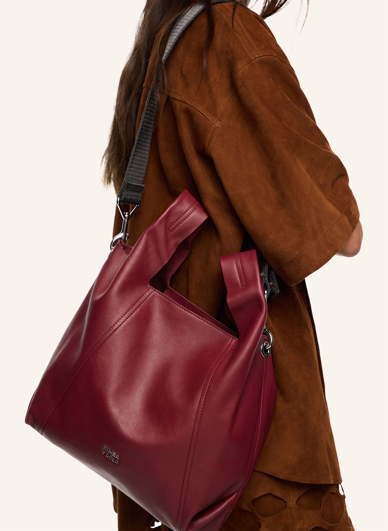 BIMBA Y LOLA Ledertasche: ROT