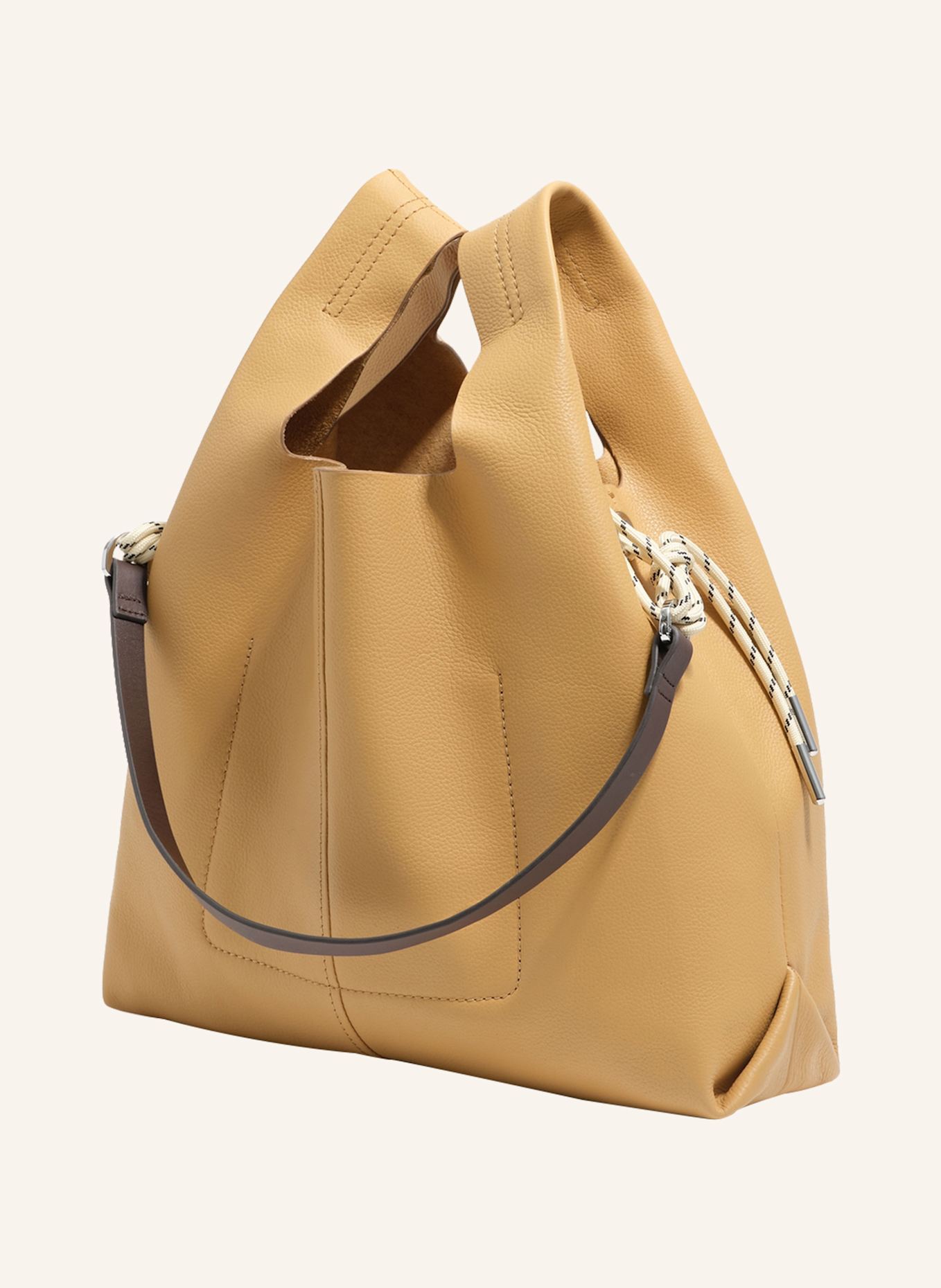 BIMBA Y LOLA Ledertasche: KHAKI