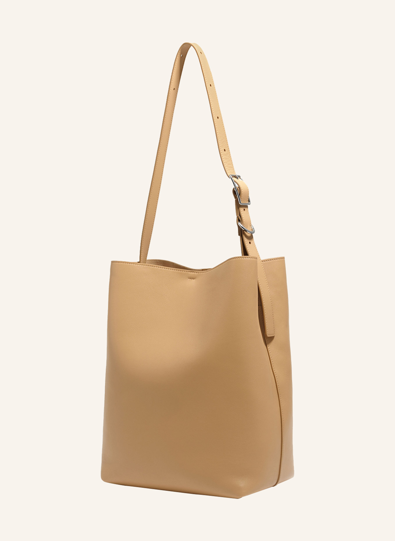 BIMBA Y LOLA Leder-Carlino-Tasche: KHAKI