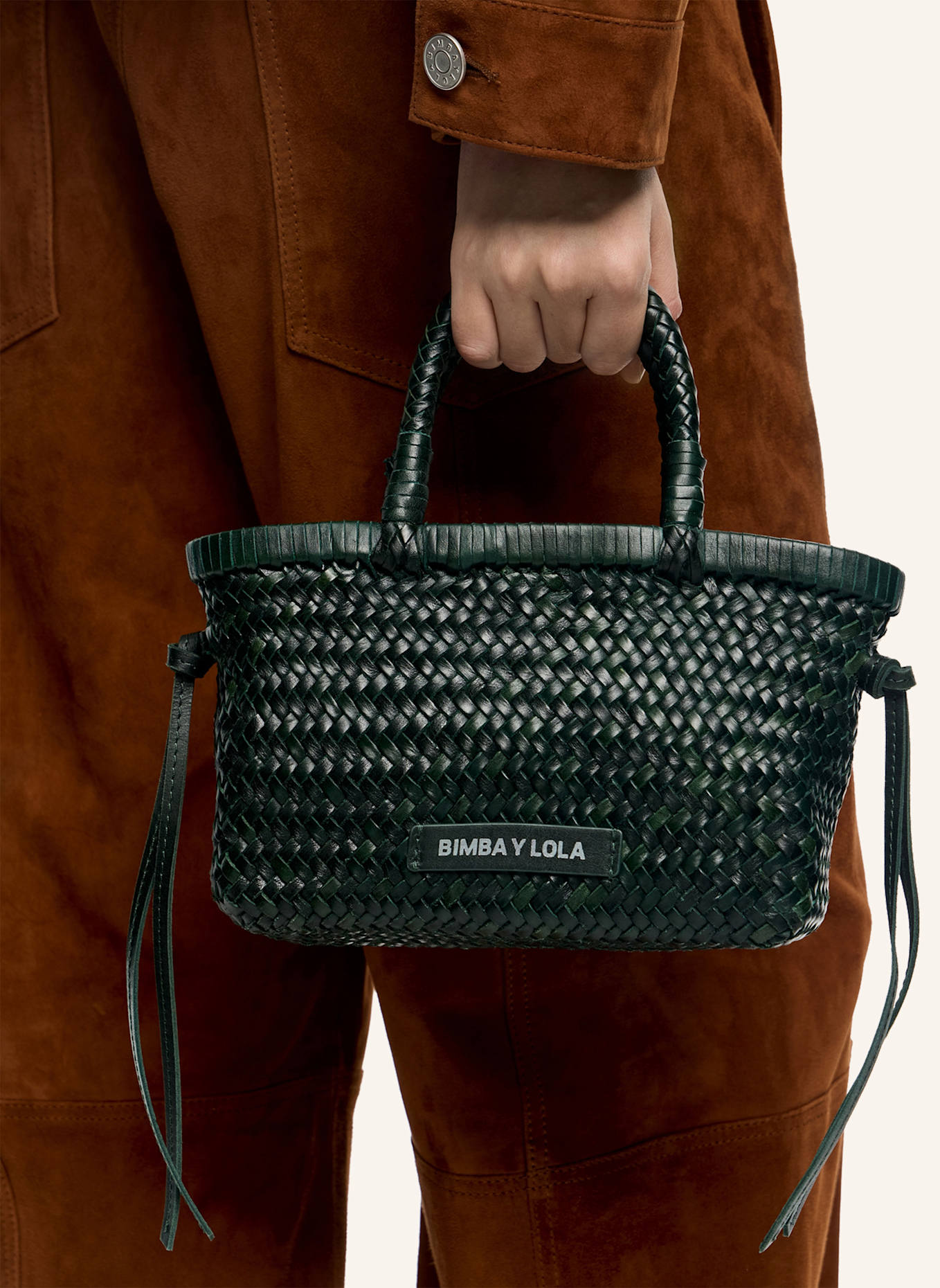 BIMBA Y LOLA Handtasche: GRÜN