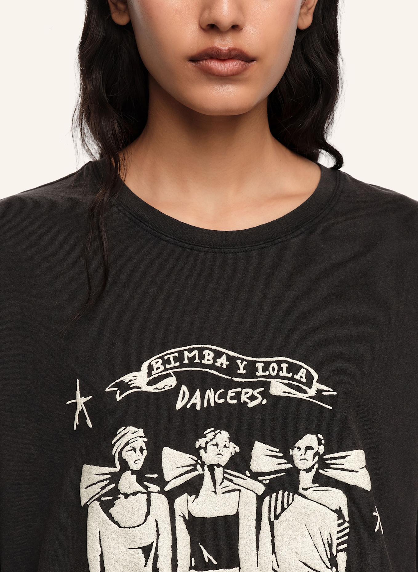 BIMBA Y LOLA T-Shirt: SCHWARZ