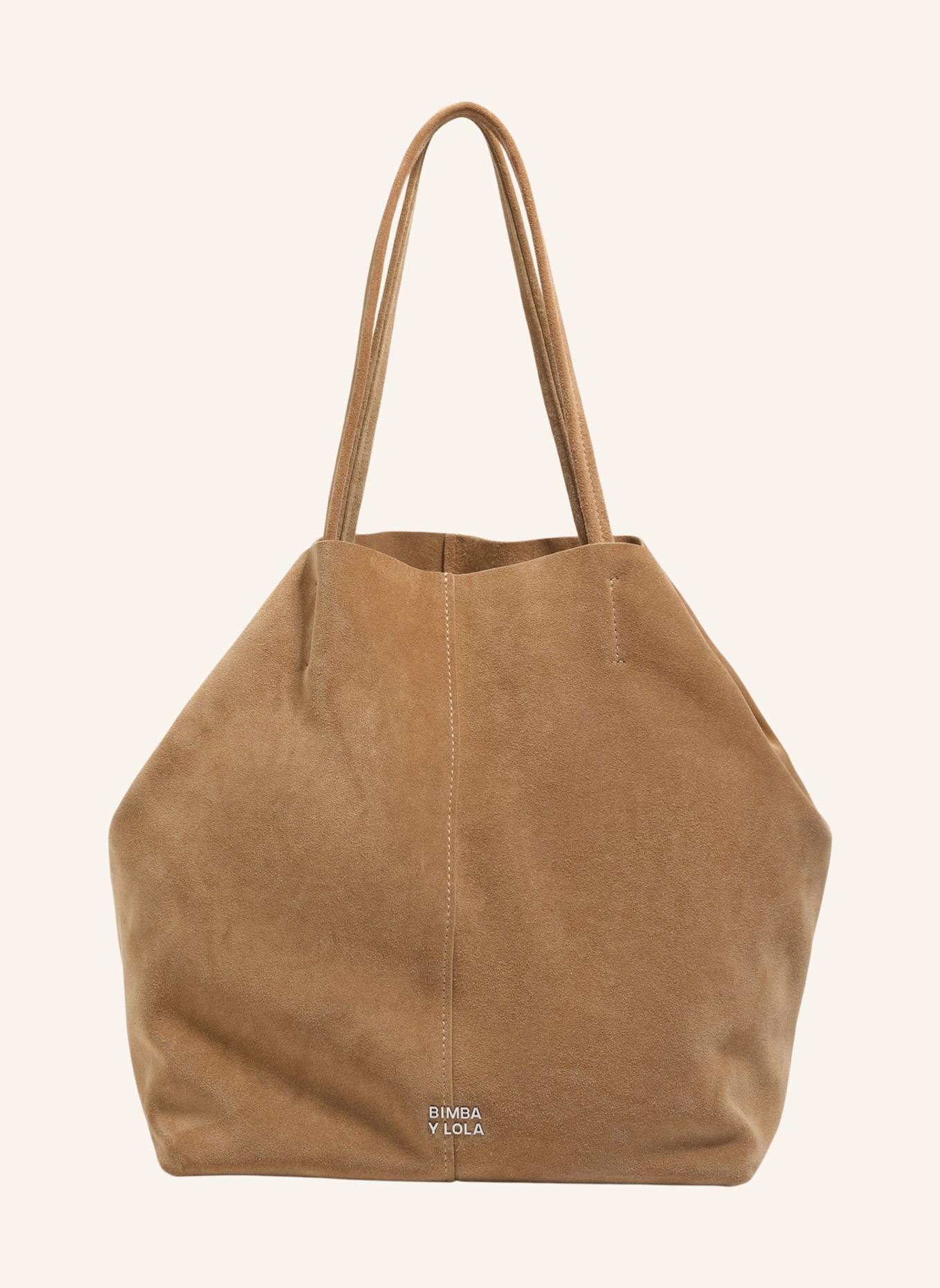 BIMBA Y LOLA Shopper: KHAKI