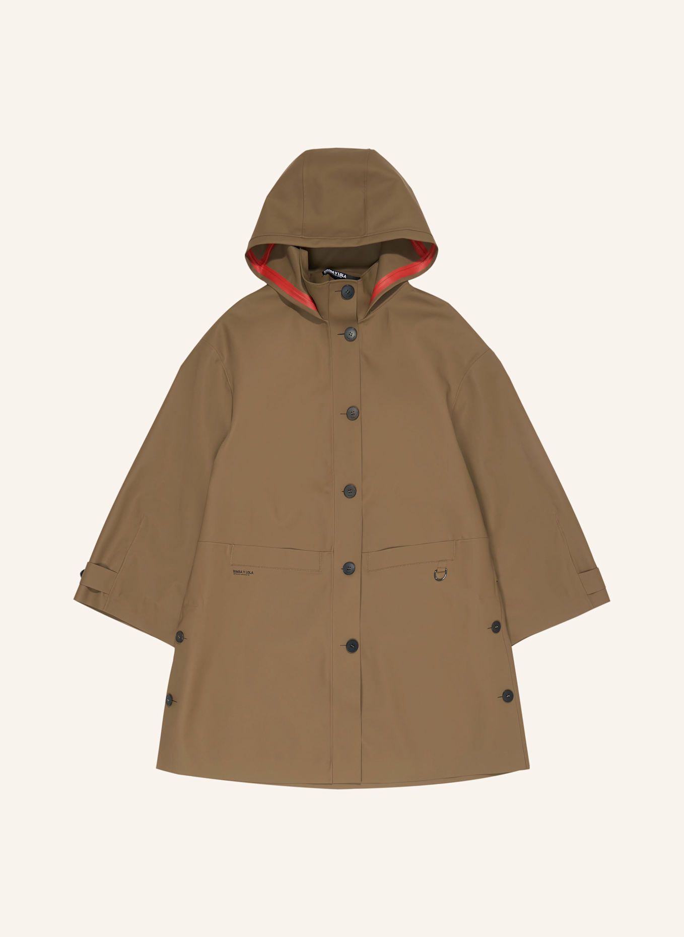 BIMBA Y LOLA Trenchcoat: BRAUN