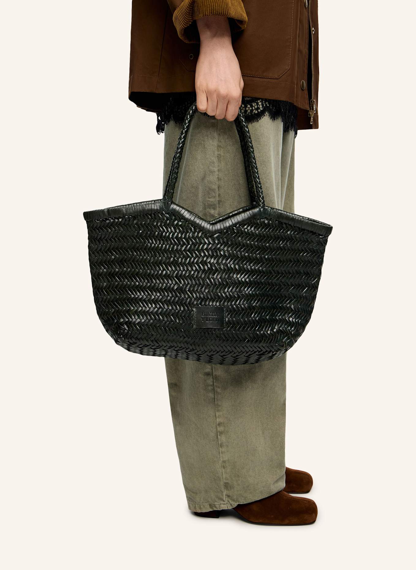 BIMBA Y LOLA Shopper: GRÜN