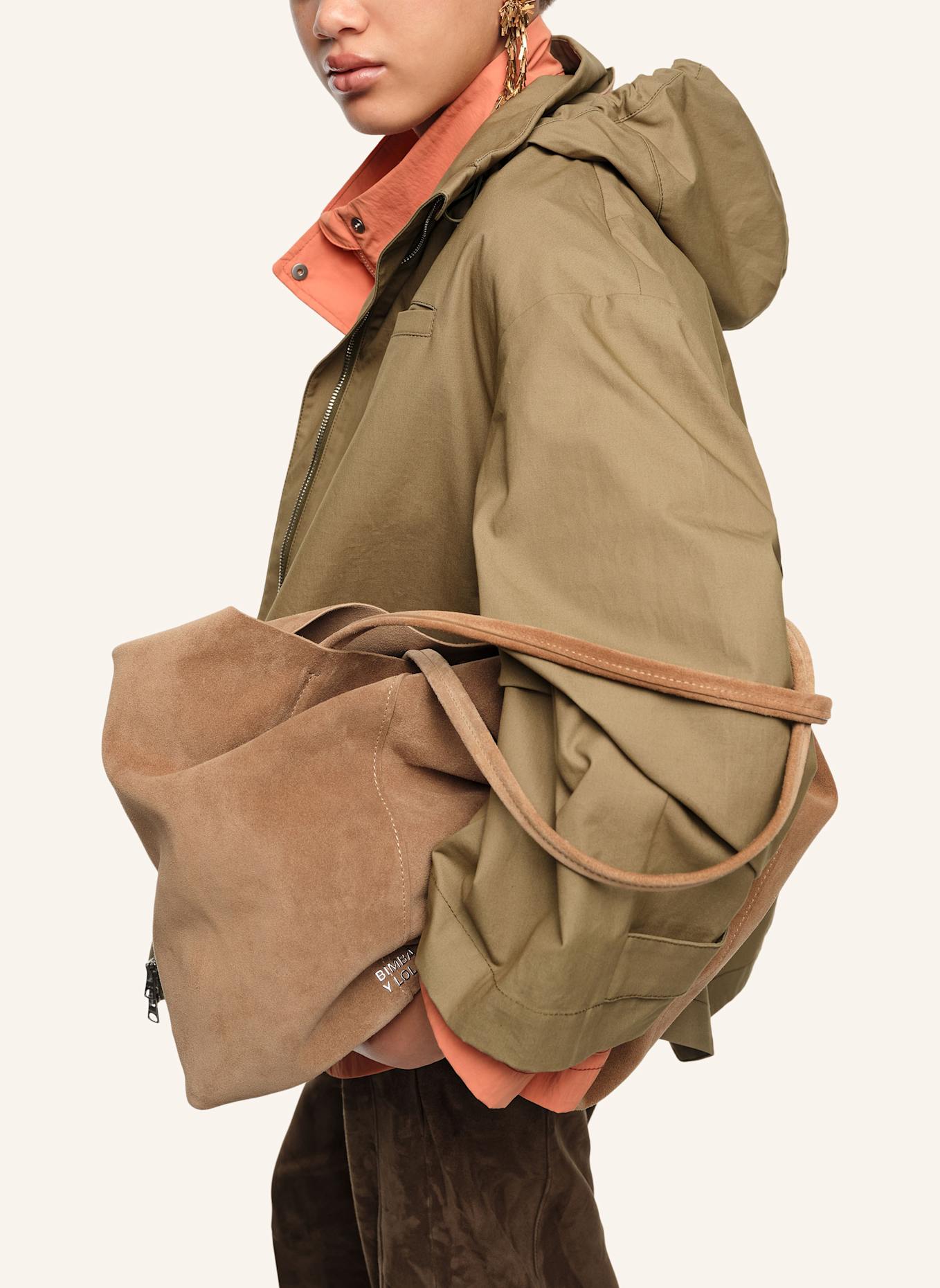 BIMBA Y LOLA Shopper: KHAKI