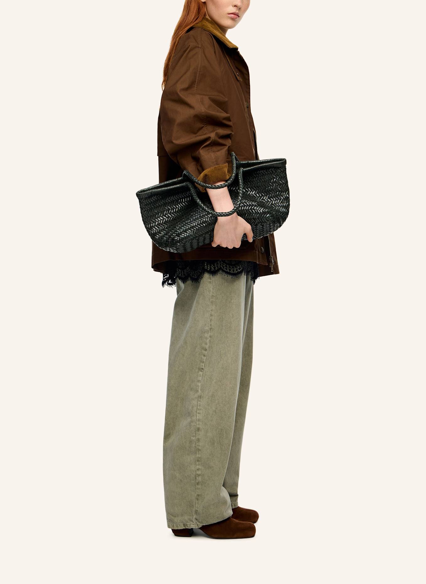 BIMBA Y LOLA Shopper: GRÜN