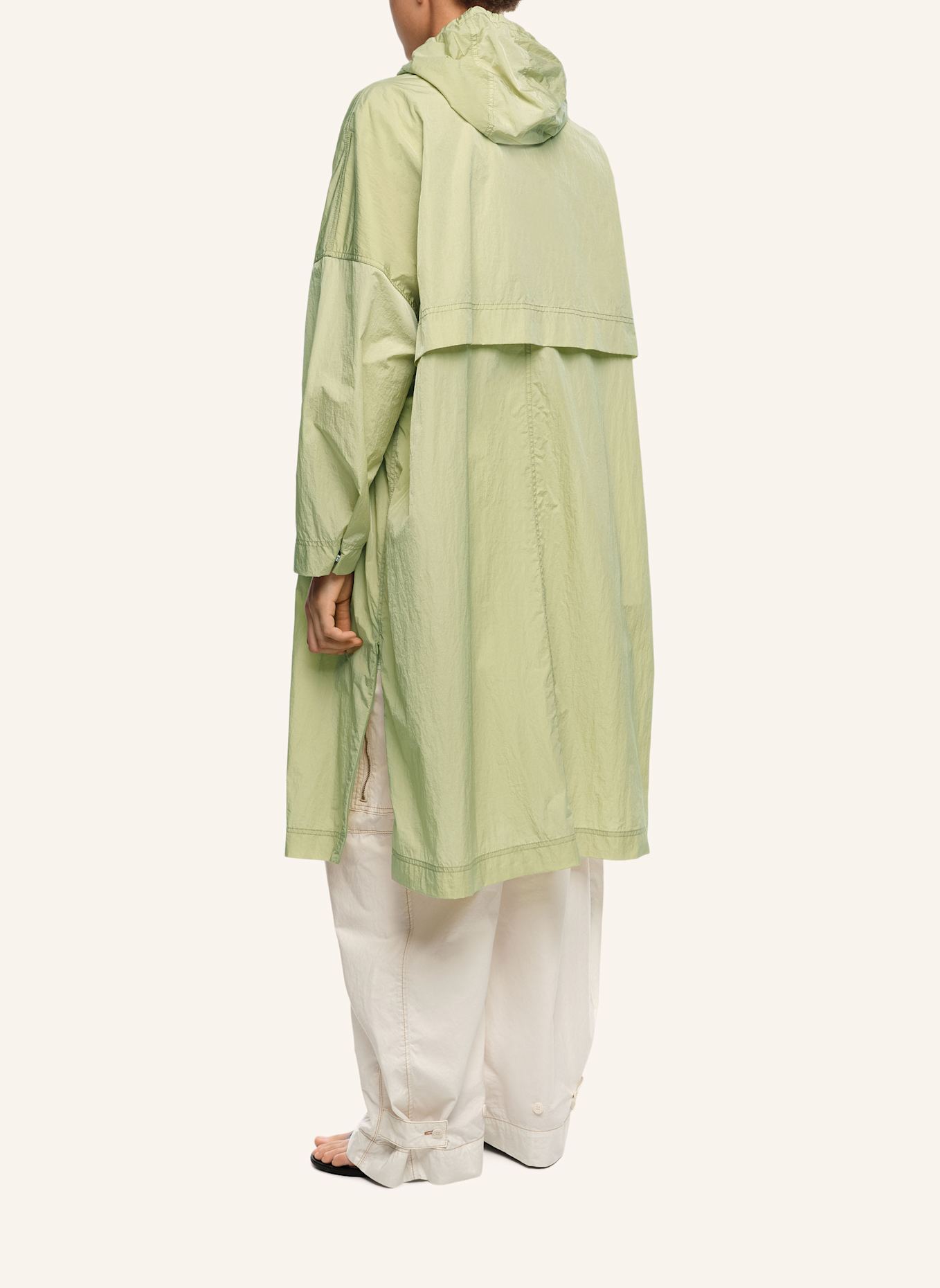 BIMBA Y LOLA Trenchcoat: GRÜN