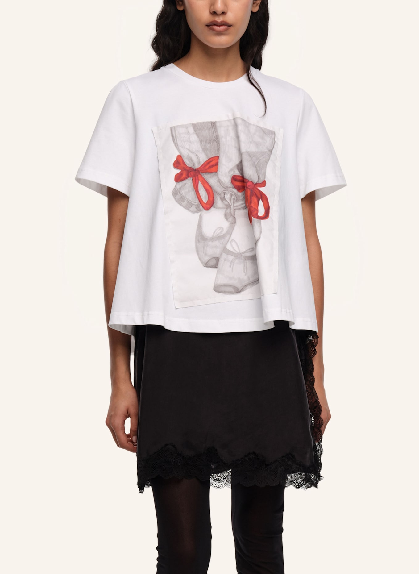 BIMBA Y LOLA T-Shirt: WEISS