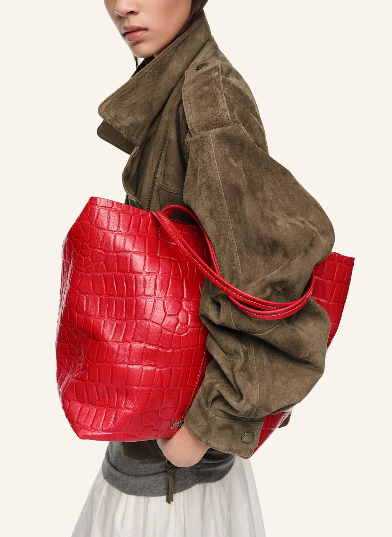 BIMBA Y LOLA Shopper: ROT