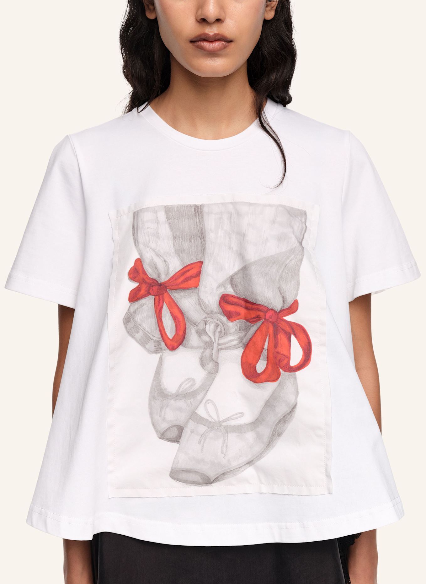 BIMBA Y LOLA T-Shirt: WEISS