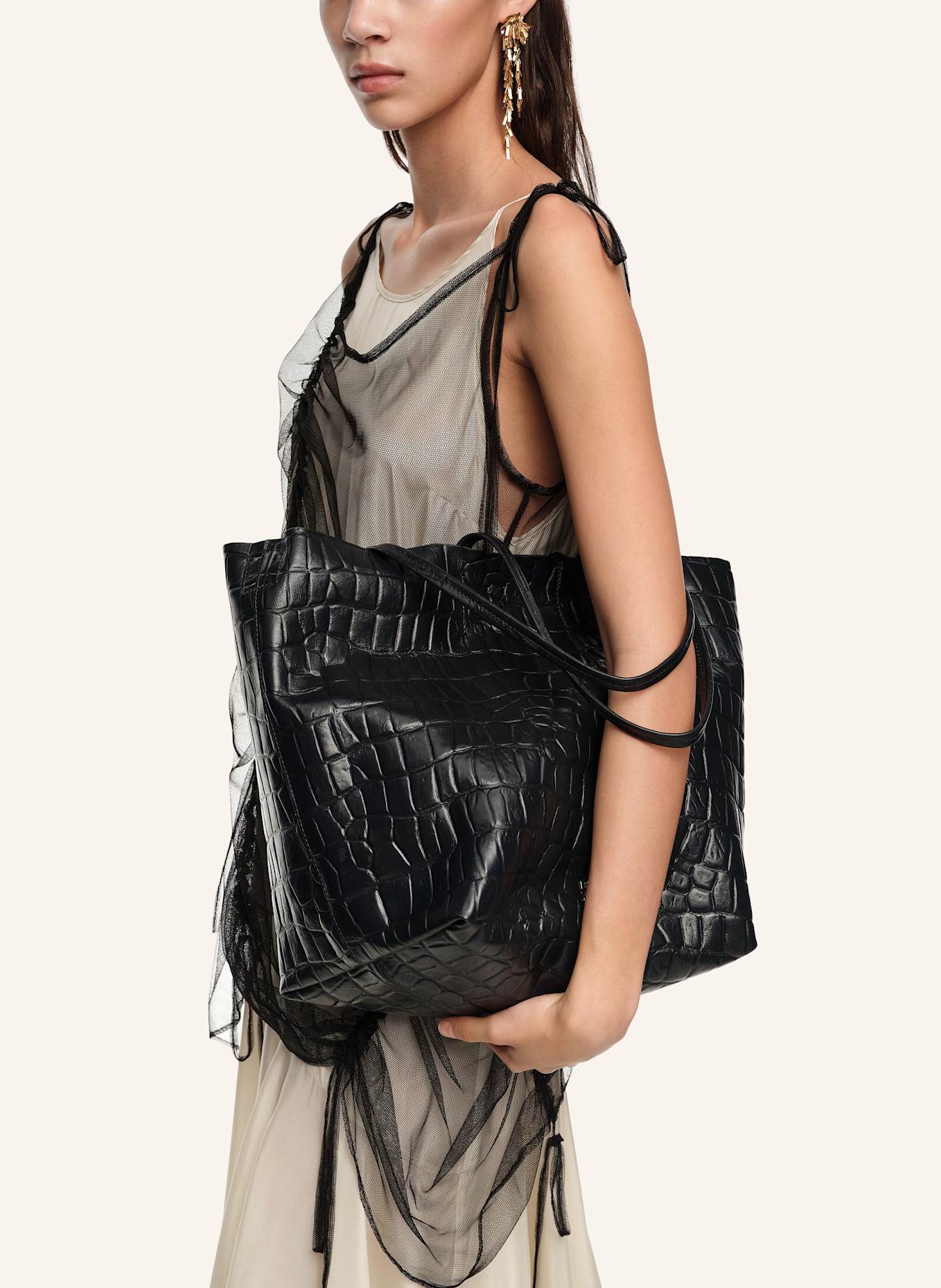 BIMBA Y LOLA Shopper: BLAU