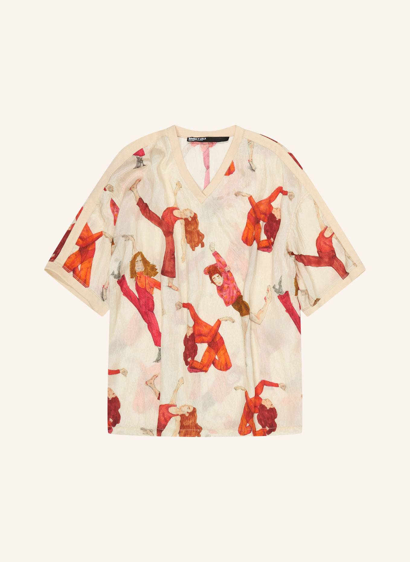 BIMBA Y LOLA T-Shirt: KHAKI