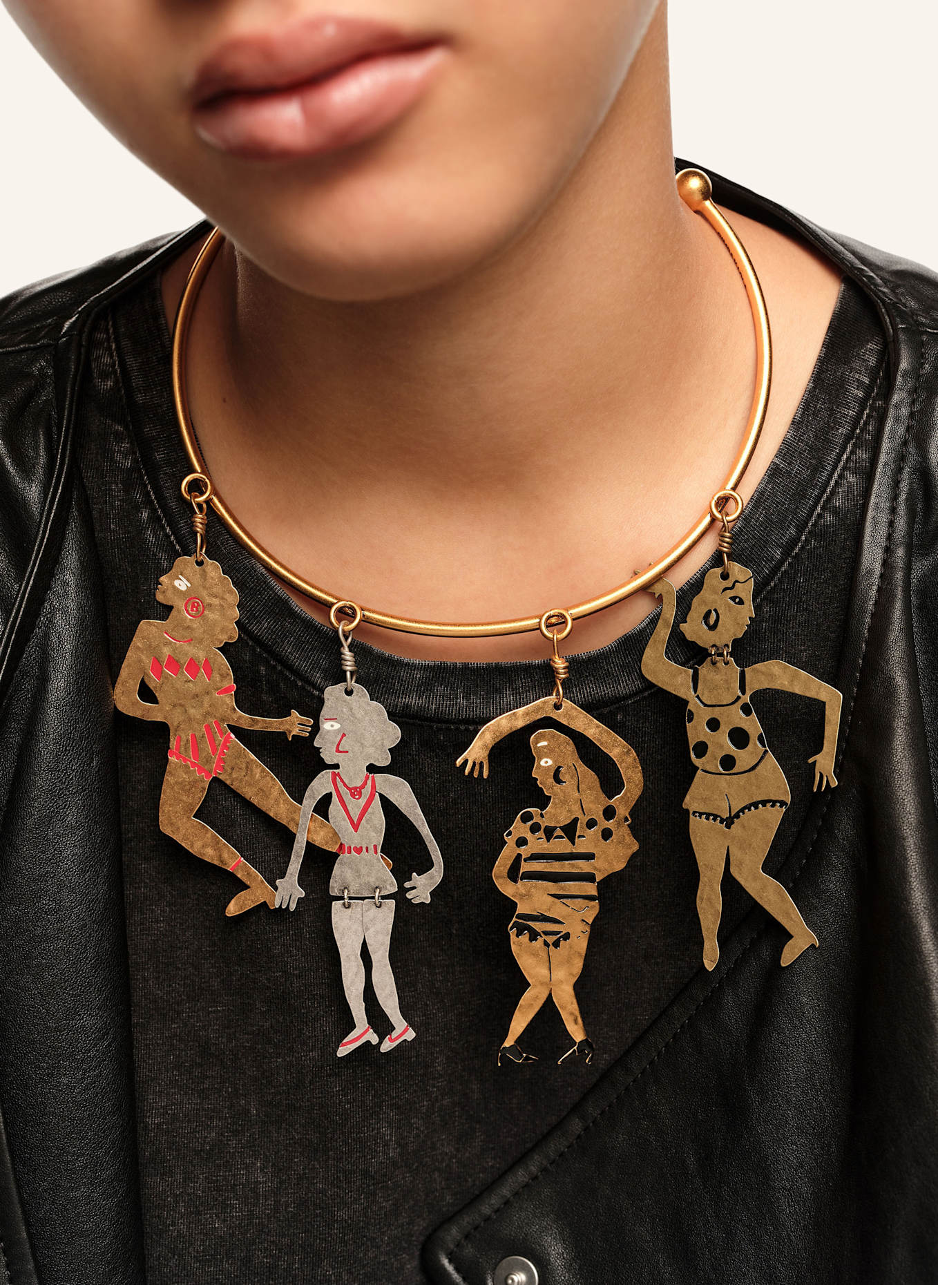 BIMBA Y LOLA Choker-Halskette: GOLD