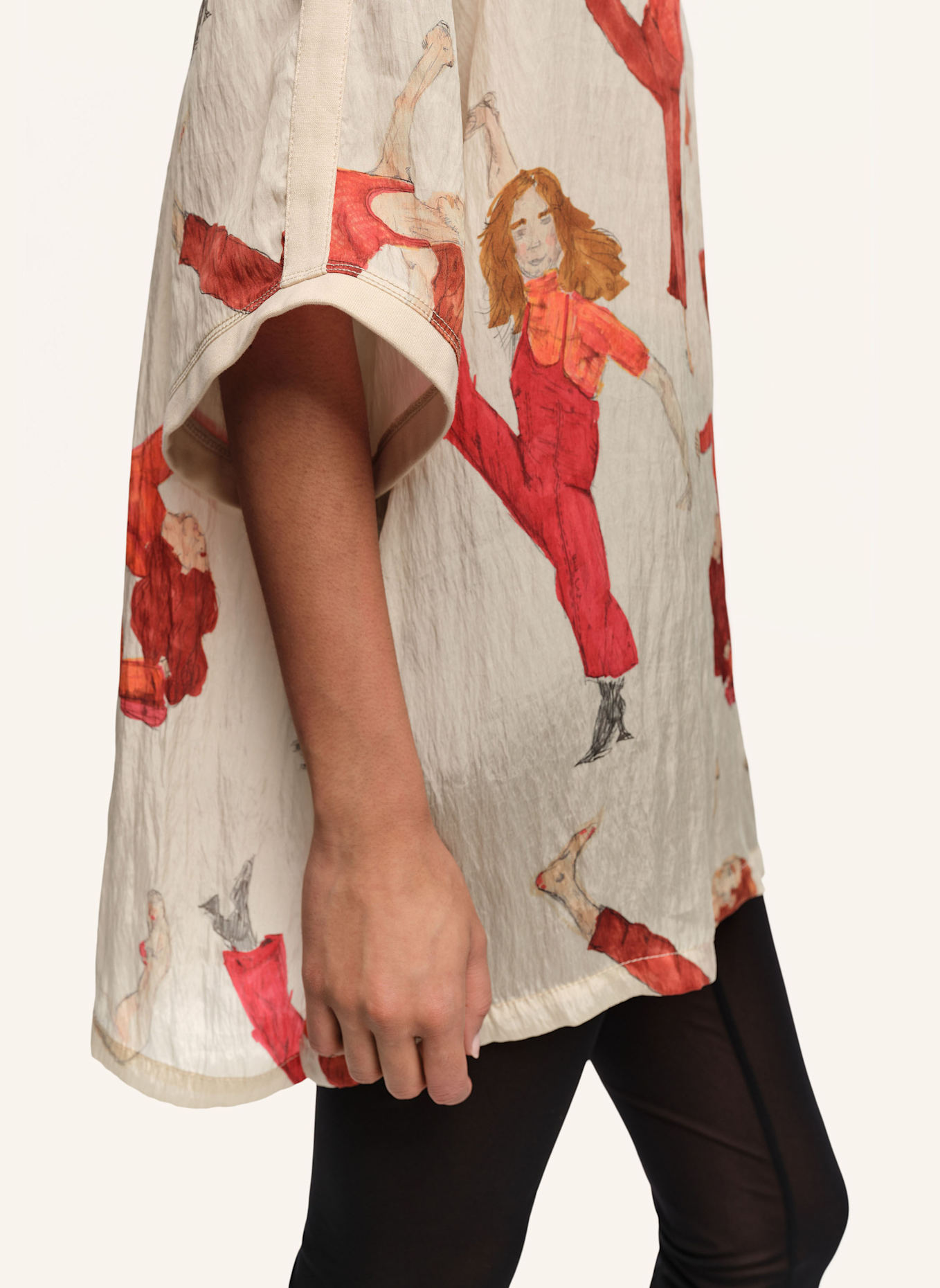 BIMBA Y LOLA T-Shirt: KHAKI