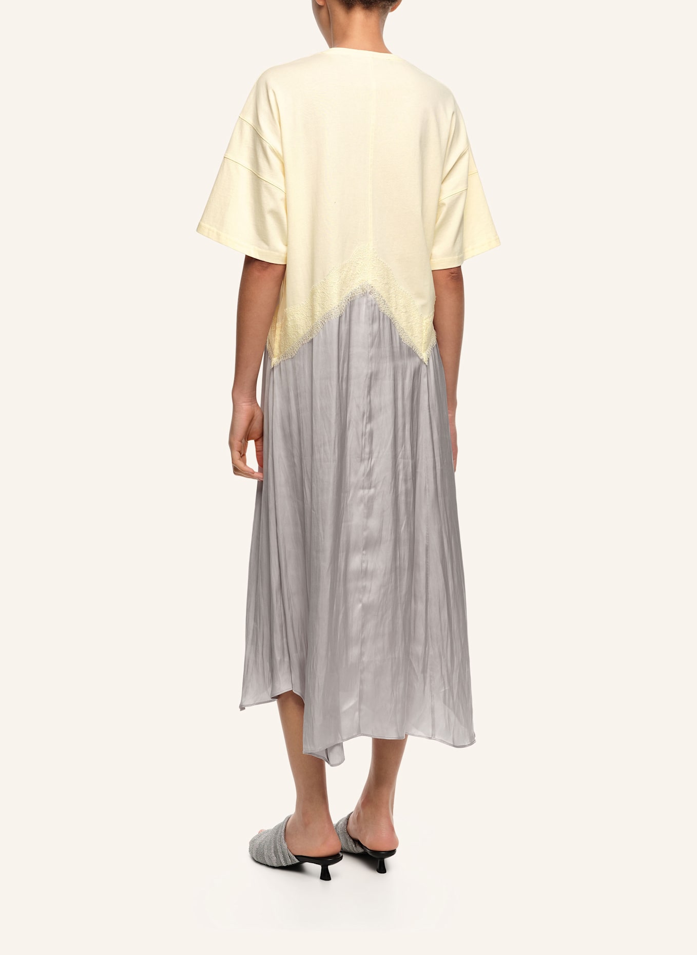 BIMBA Y LOLA Kleid: GRAU