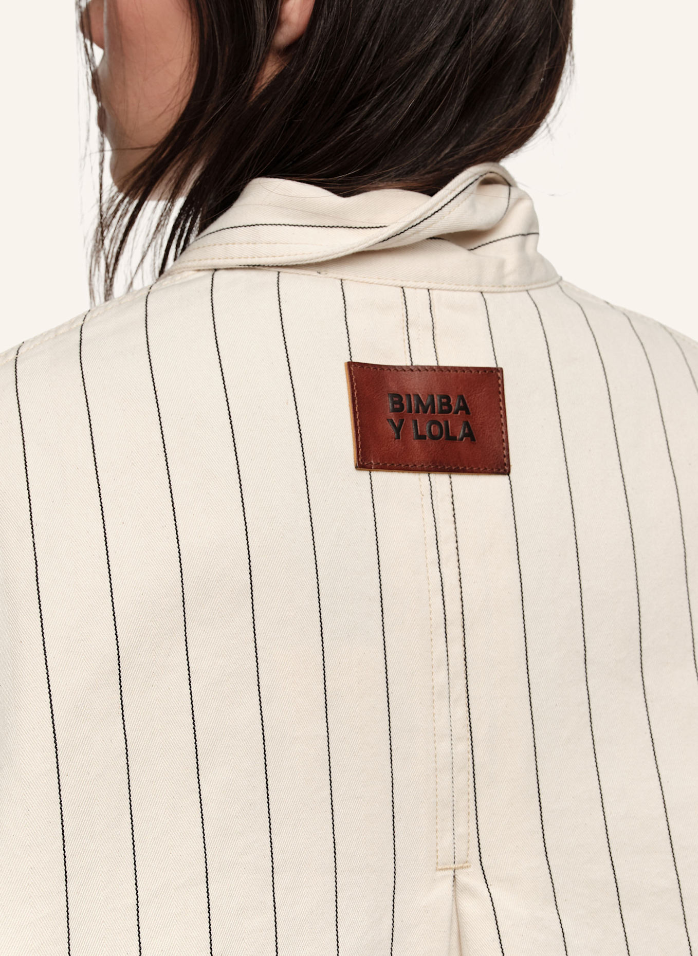 BIMBA Y LOLA Jeansjacke: WEISS