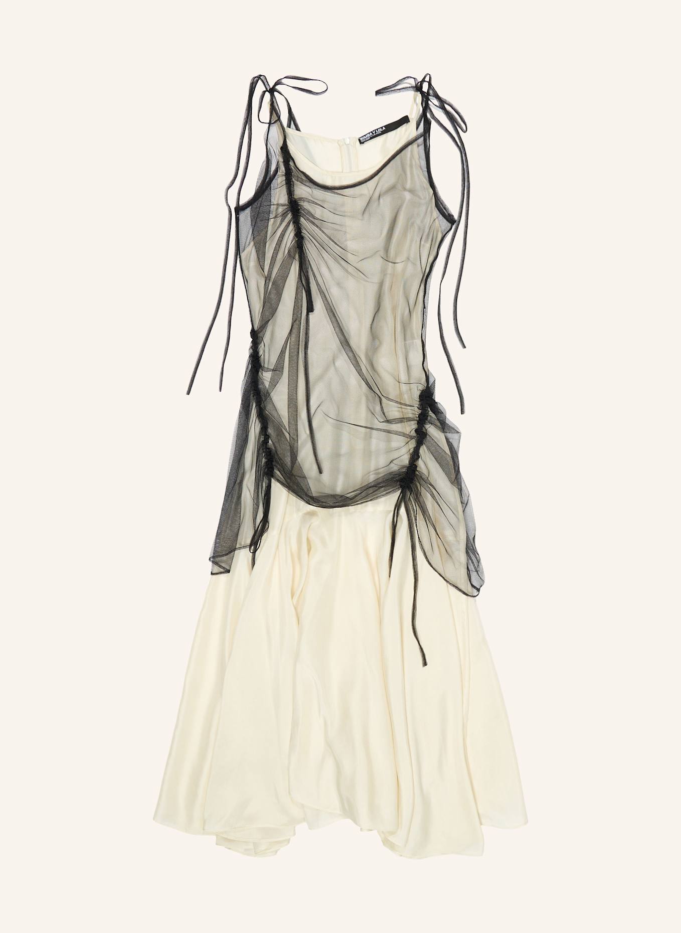 BIMBA Y LOLA Trägerkleid: SCHWARZ