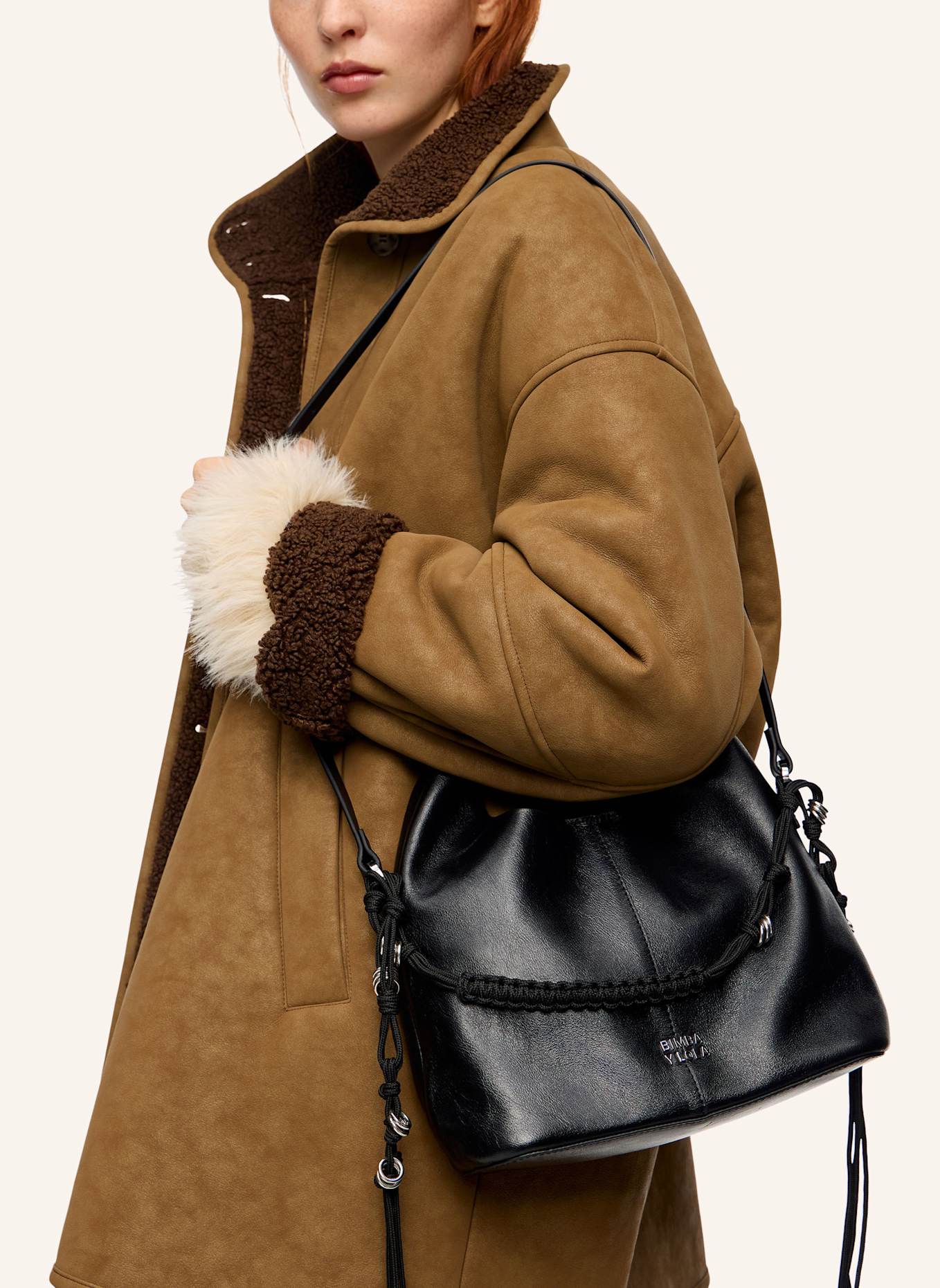 BIMBA Y LOLA Tasche: SCHWARZ