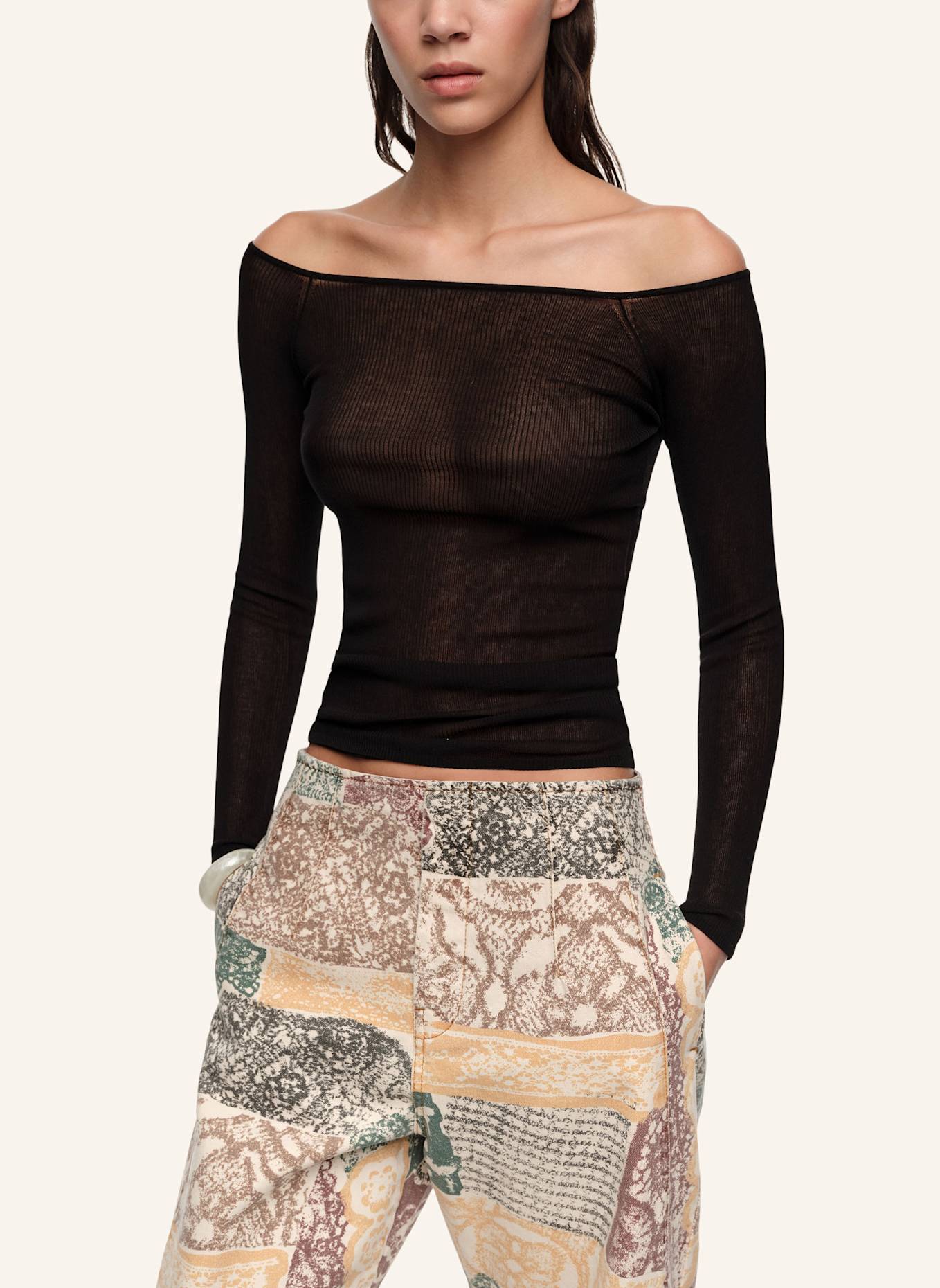 BIMBA Y LOLA Jeans: NUDE