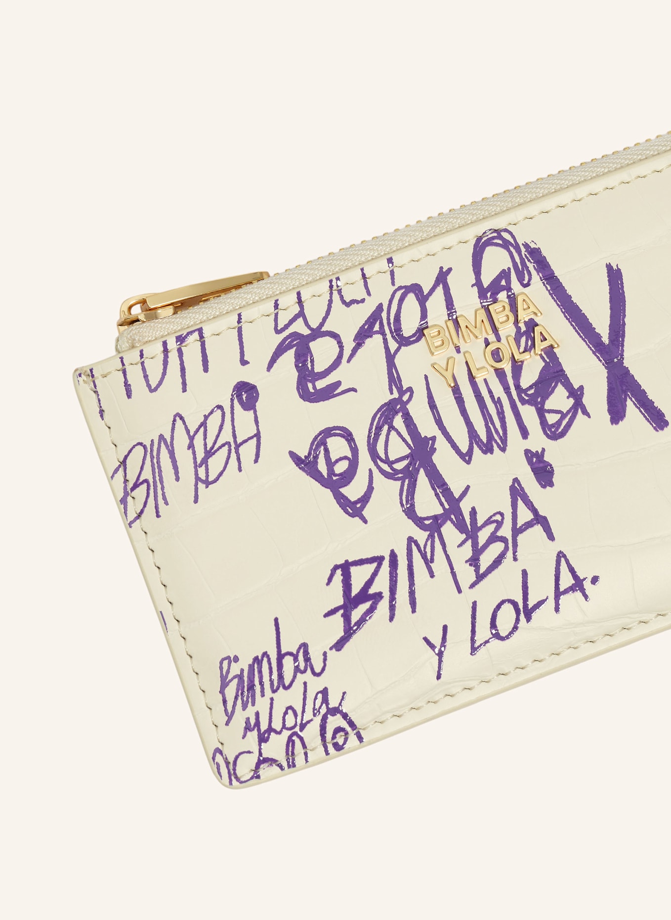 BIMBA Y LOLA Kartenetui/Münzportemonnaie: GELB