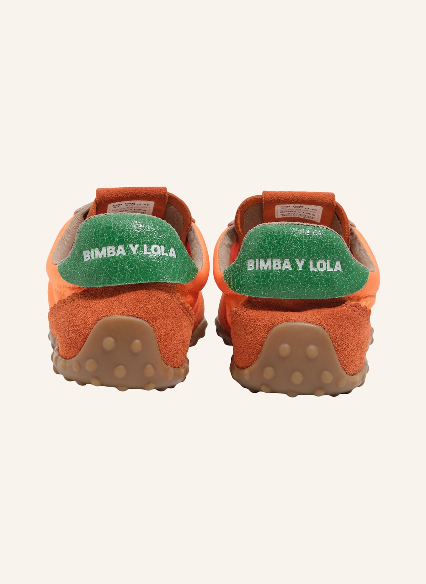 BIMBA Y LOLA Sneaker: ORANGE