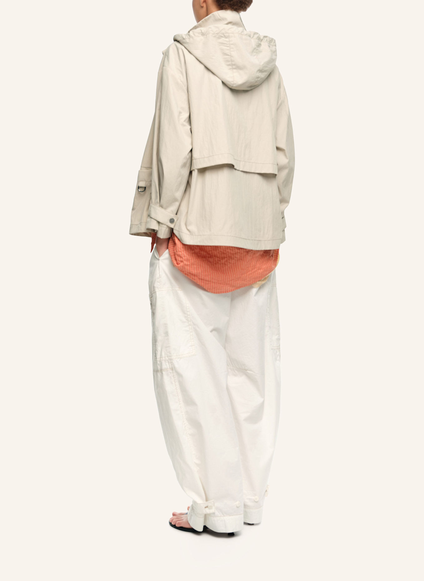 BIMBA Y LOLA Trenchcoat: GRAU