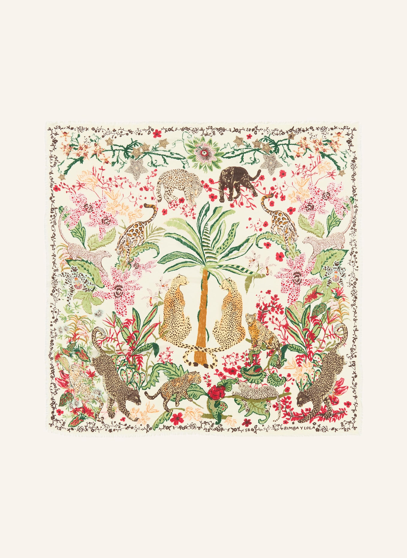 BIMBA Y LOLA Schal: WEISS