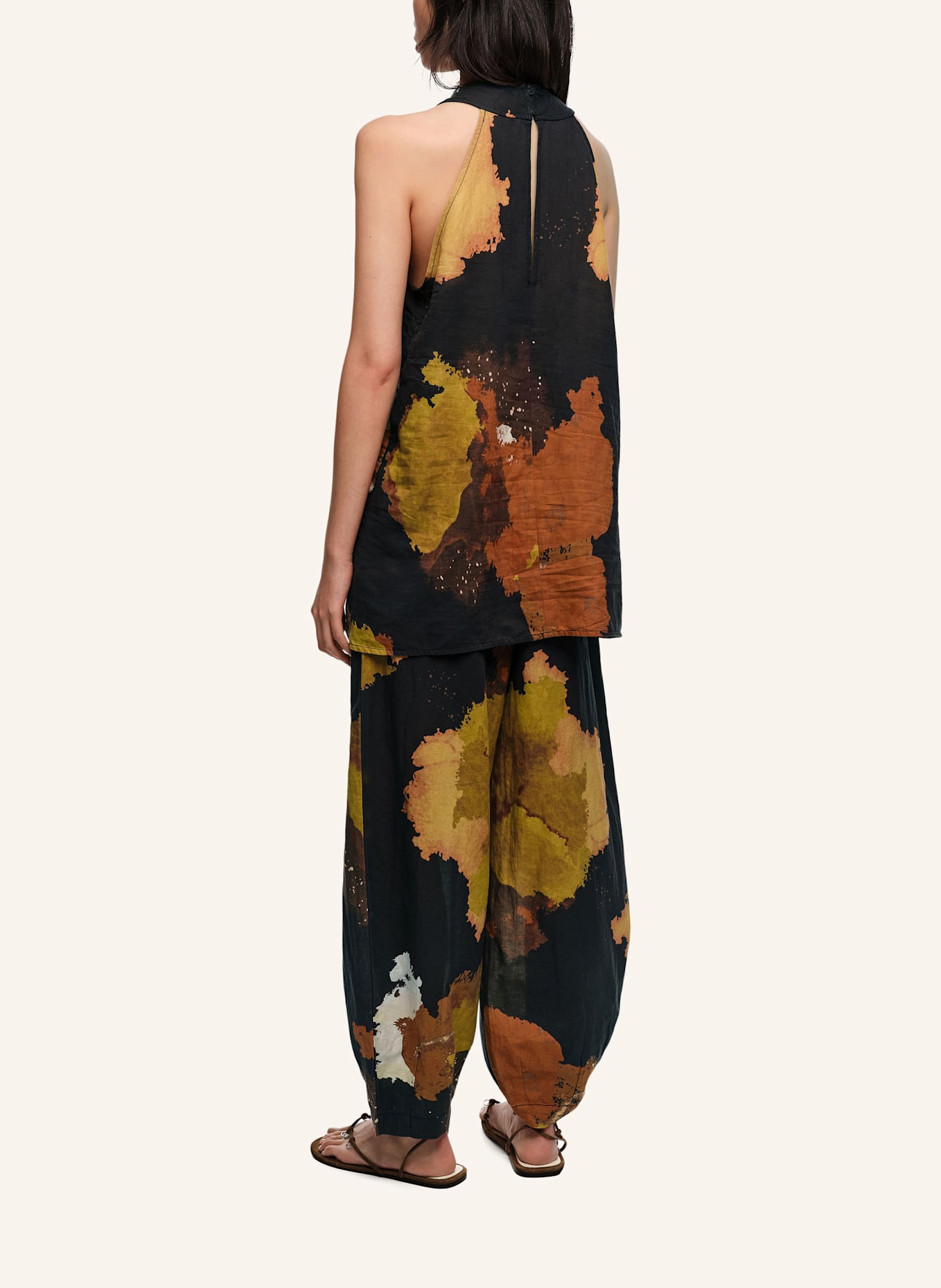 BIMBA Y LOLA Baggyhose: SCHWARZ