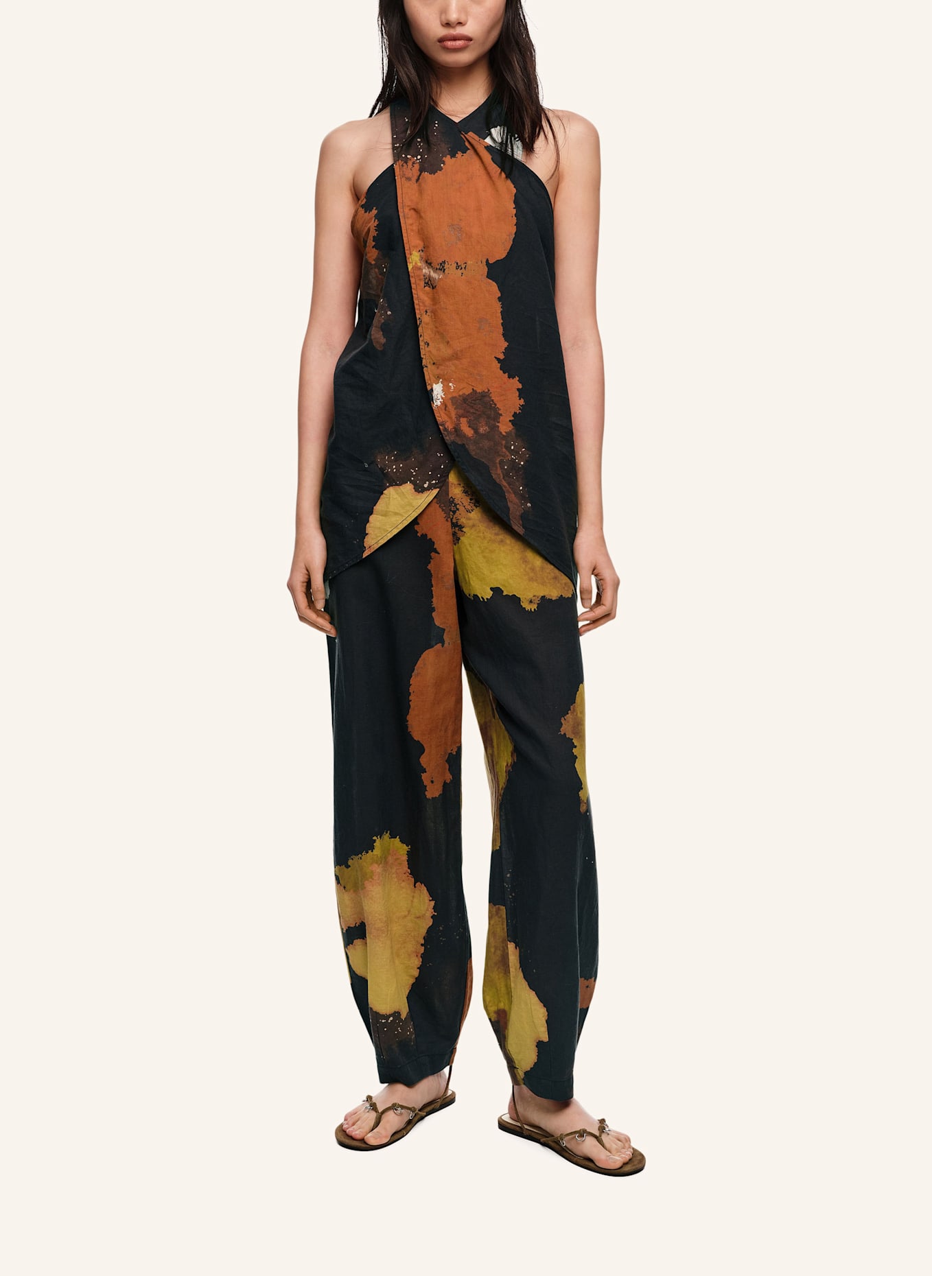 BIMBA Y LOLA Baggyhose: SCHWARZ