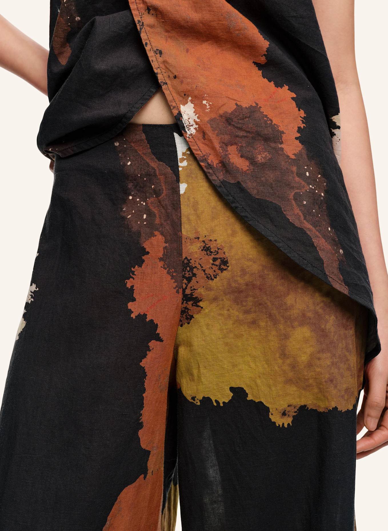 BIMBA Y LOLA Baggyhose: SCHWARZ