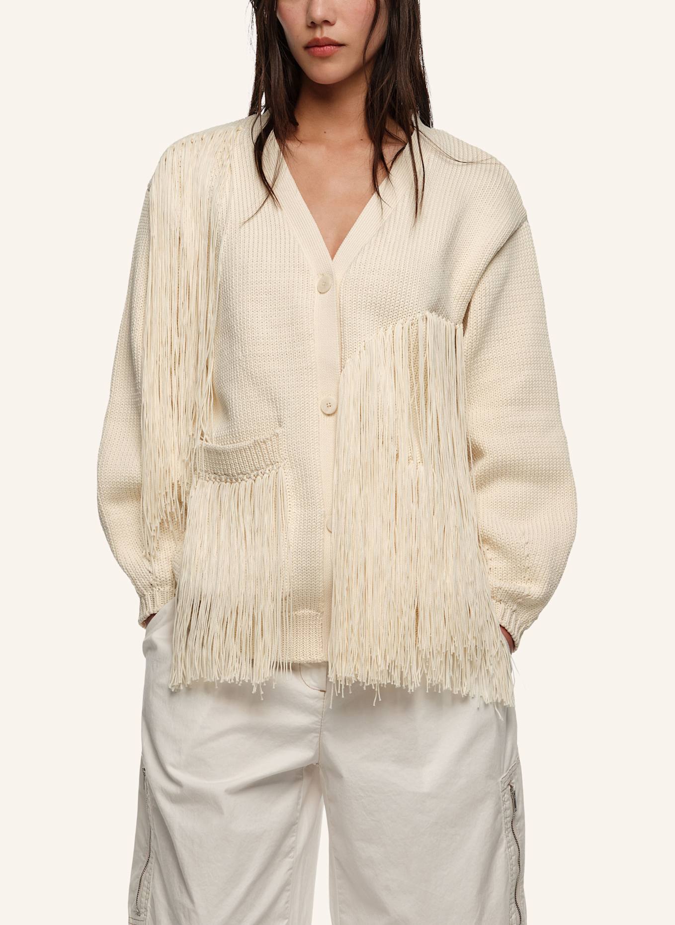 BIMBA Y LOLA Strickjacke: WEISS