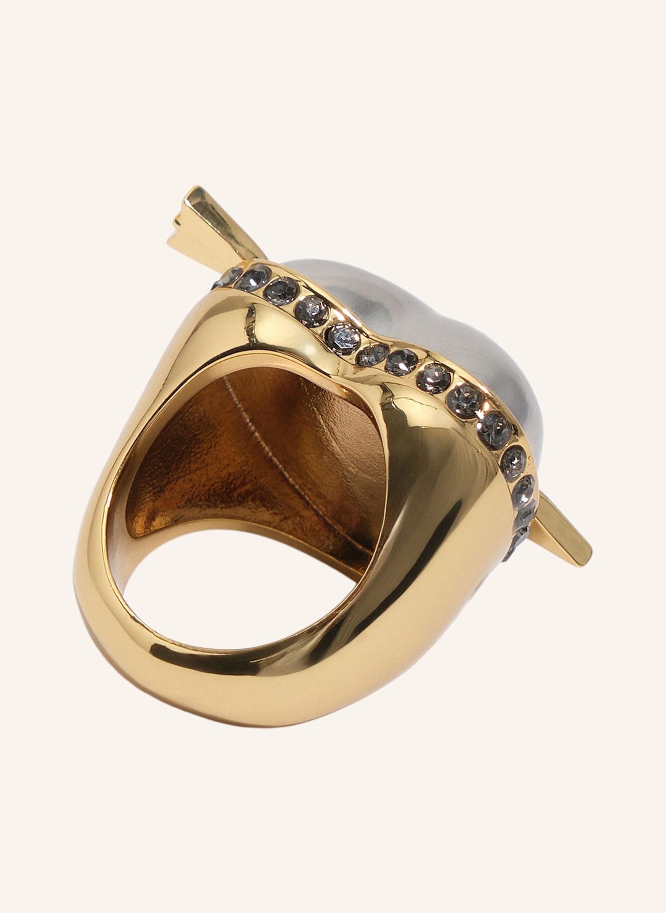 BIMBA Y LOLA Herzring: SILBER