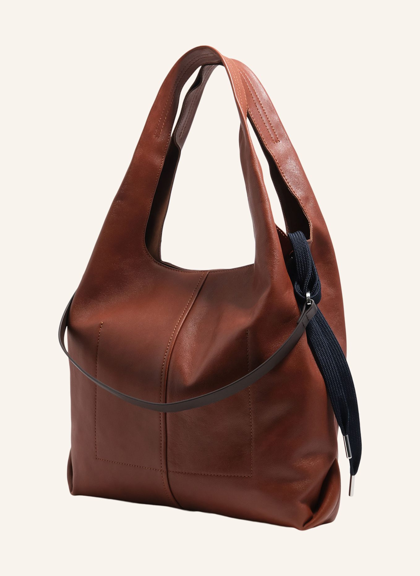 BIMBA Y LOLA Ledertasche: SCHWARZ